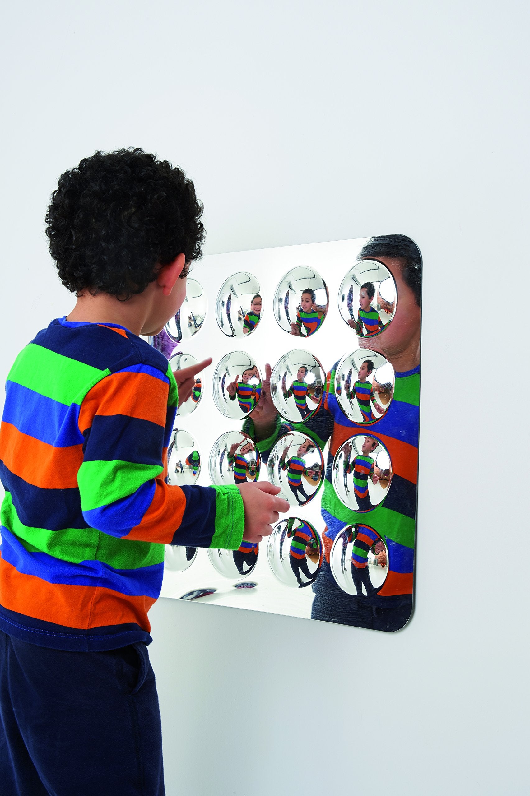 tickit Large 16-Domed Acrylic Mirror Panel - Sensory Toy for Autism, 3+ Years