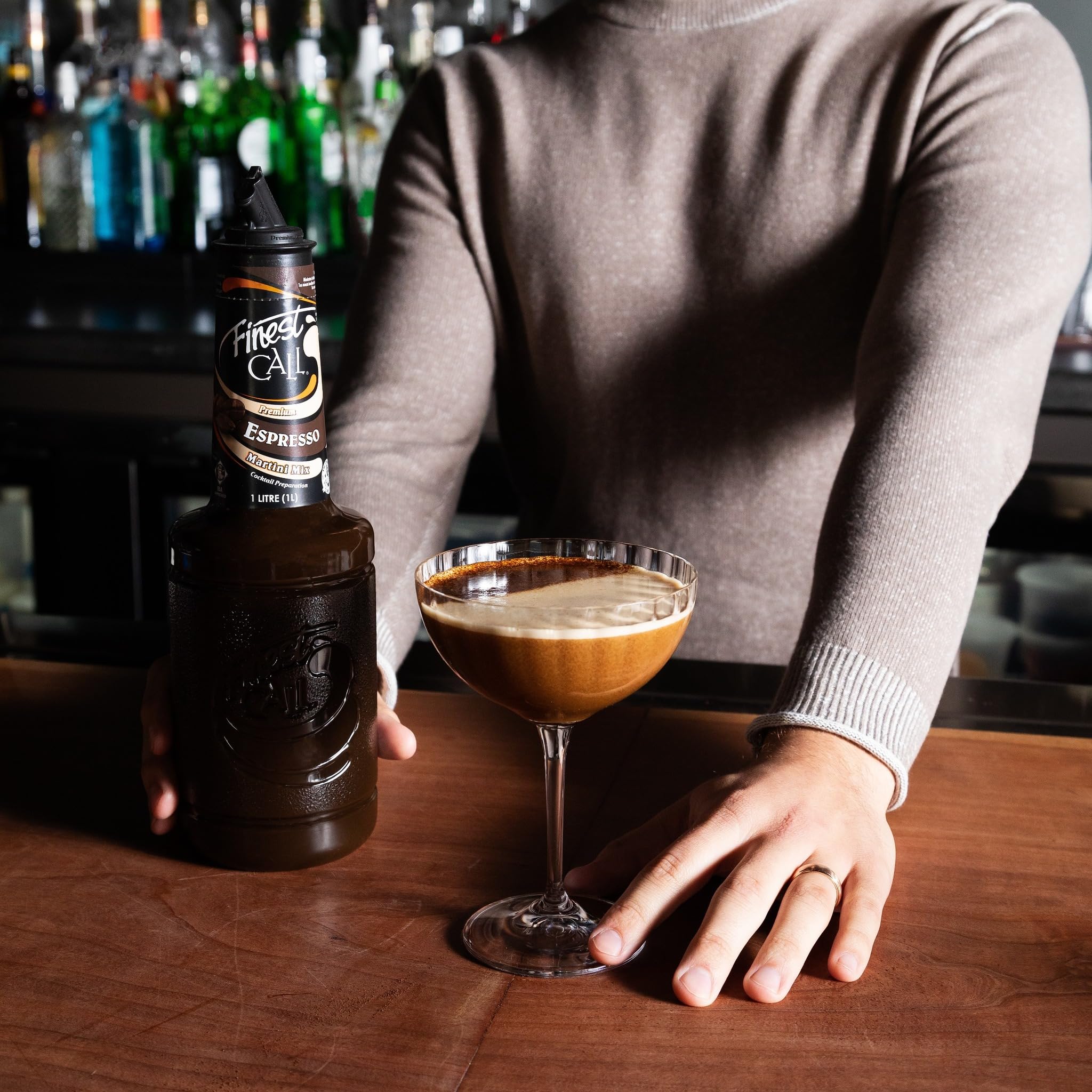Finest Call Espresso Martini Premium Pre-Made Cocktail Mix - 80% Espresso, 1 Litre 5