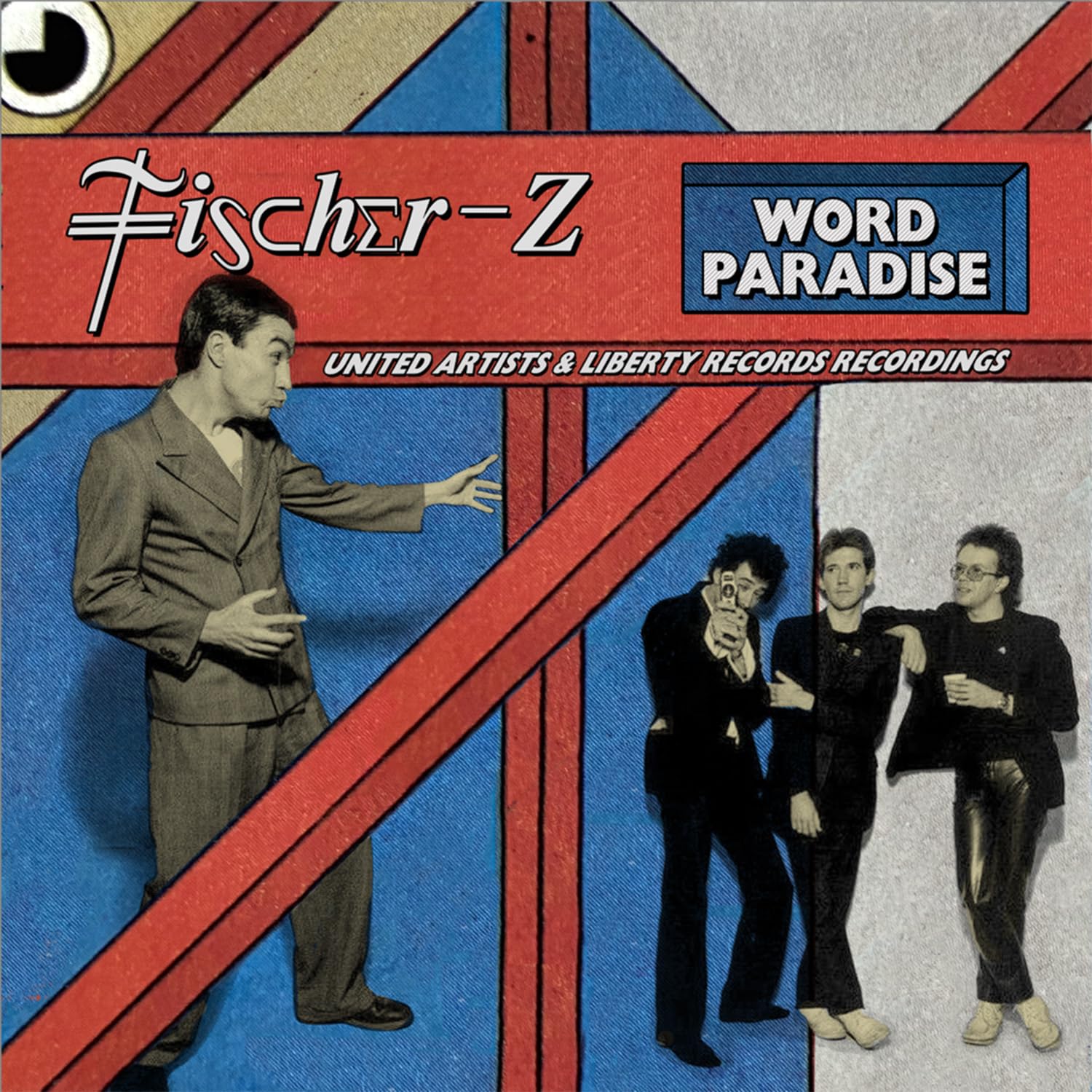 FISCHER-Z - World Salad / Going Deaf for A Living / Red Skies Over Paradise [3CD Box Set]