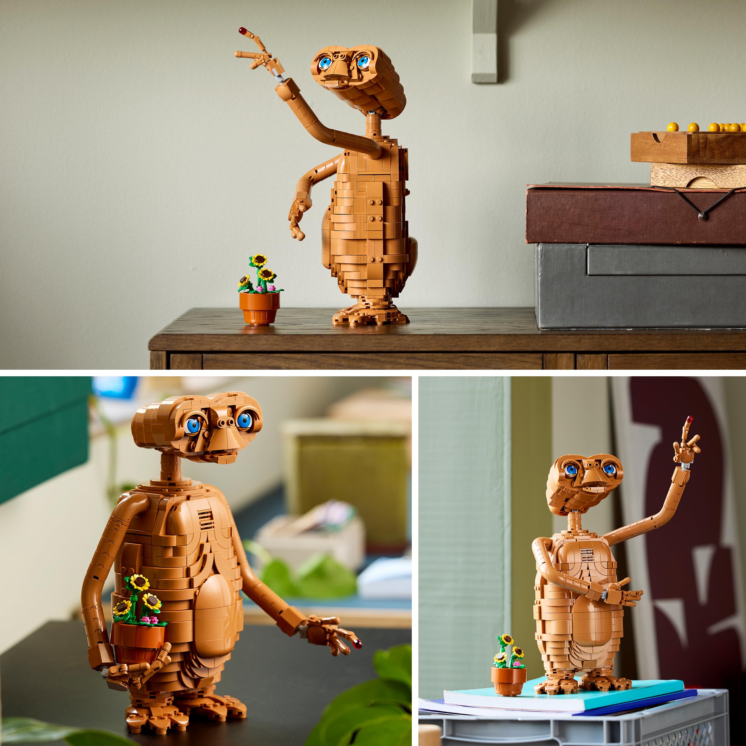 LEGO Ideas E.T. the Extra-Terrestrial Building Set (21370) | 1,226 Pieces | Ages 18+ 3