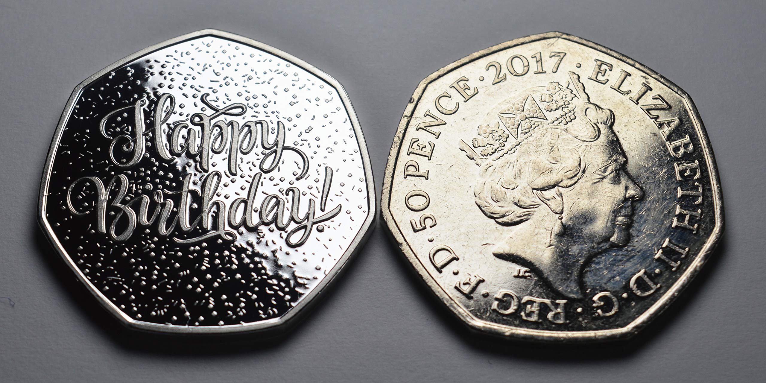 The Commemorative Coin Company 50th Birthday .999 Silver Plated Commemorative Coin 9