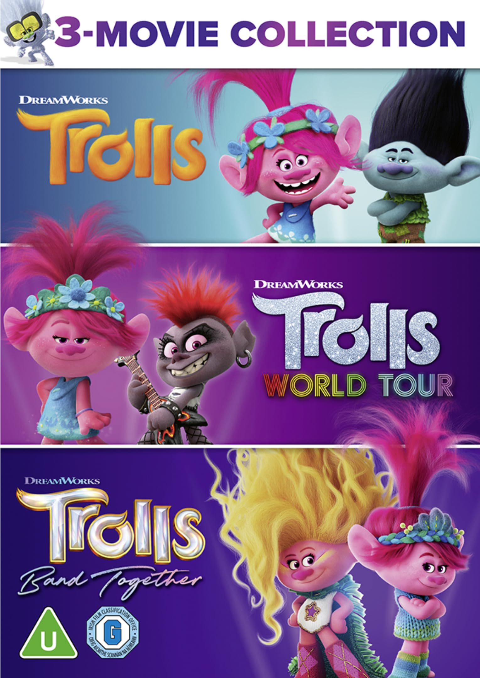 Trolls 3-Movie Collection [DVD] 1