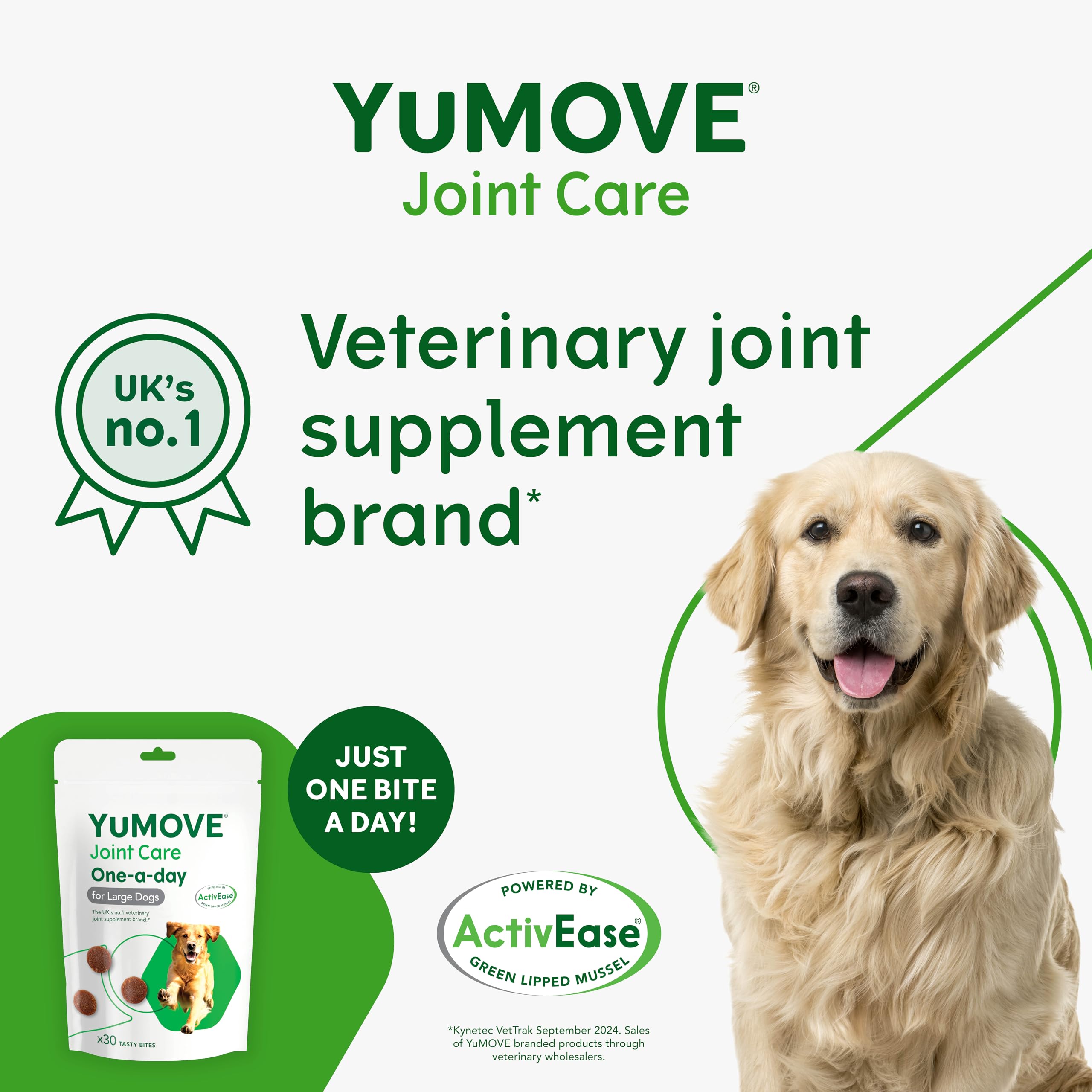 YuMOVE Joint Supplement for Dogs - Triple Action Support for Large Dogs | 30 Count 2