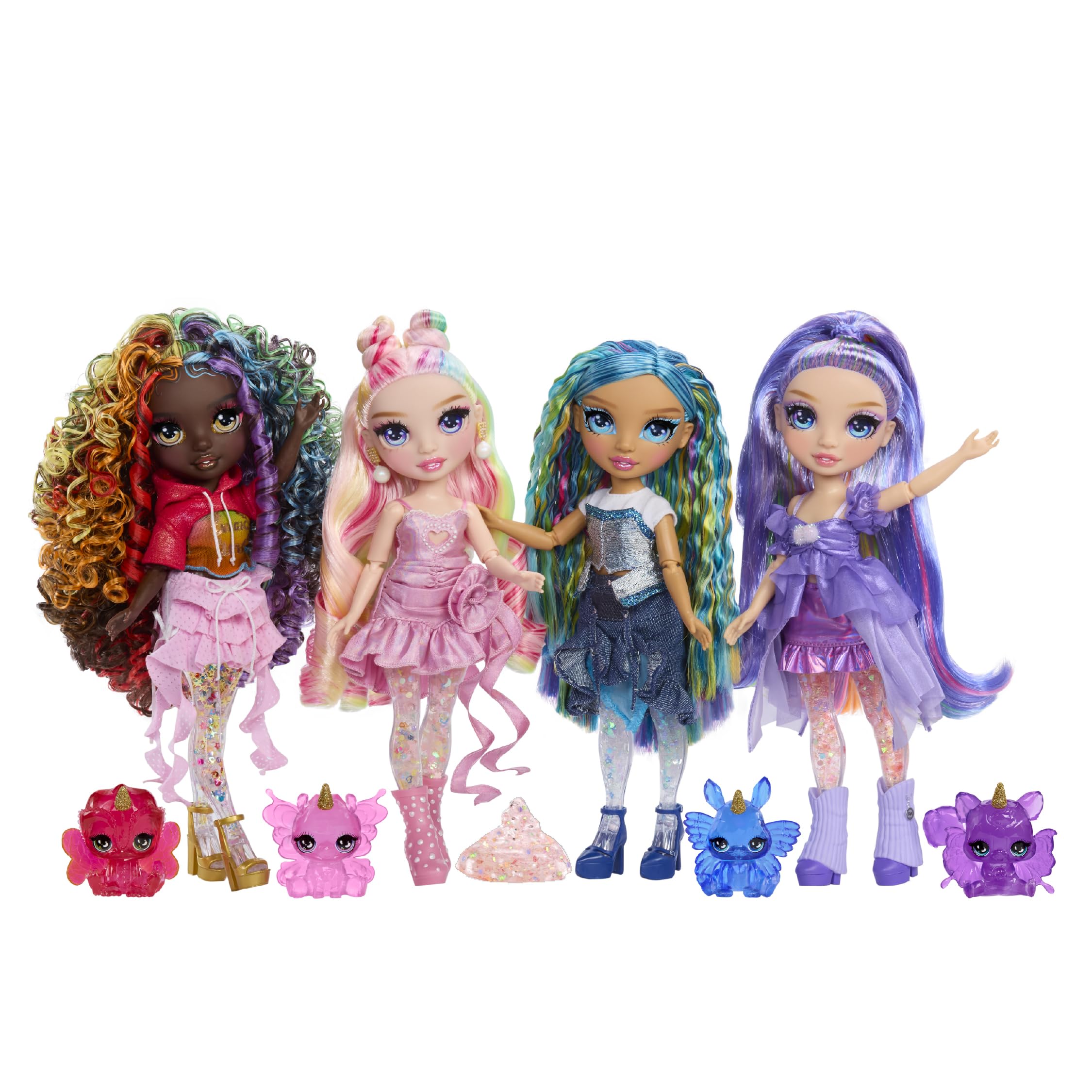 Rainbow High Rainbow Shimmers with Slime - Violet Fashion Doll - 28cm Playset 12