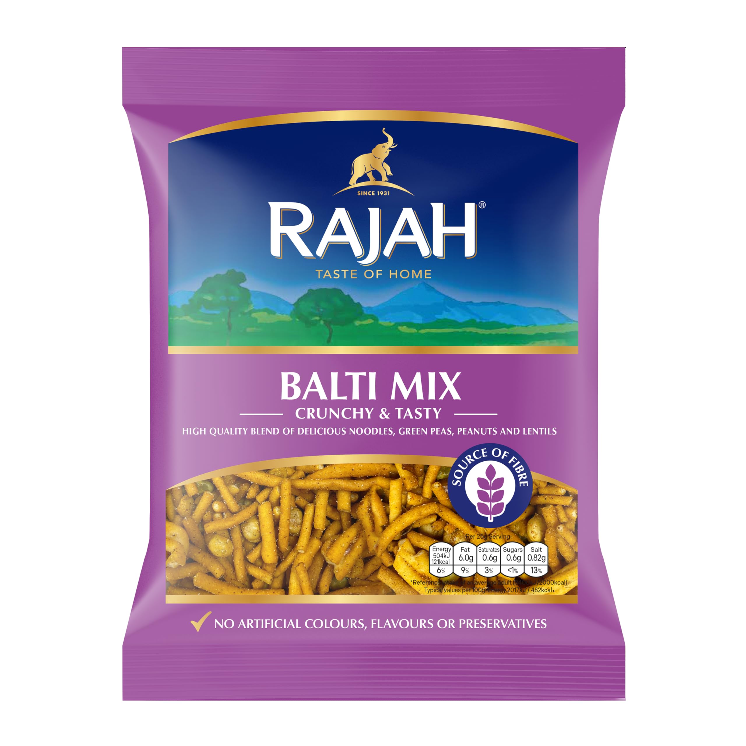 Rajah Balti Mix - Authentic Spicy & Crunchy Snack Mix | 200g