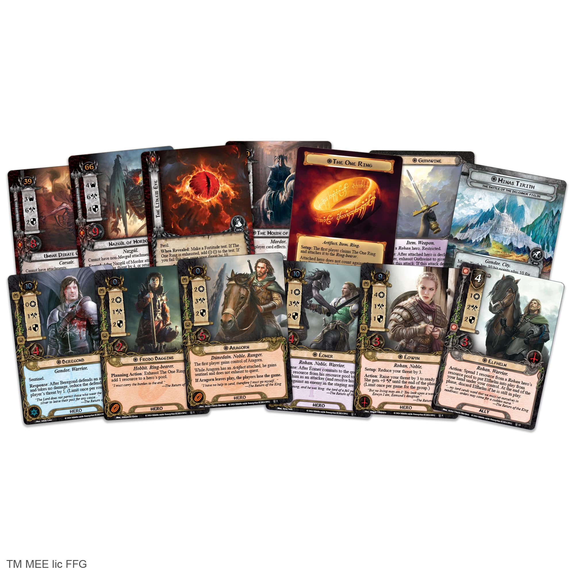Fantasy Flight Games The Lord of the Rings: The Card Game The Return of the King Saga Expansion 4