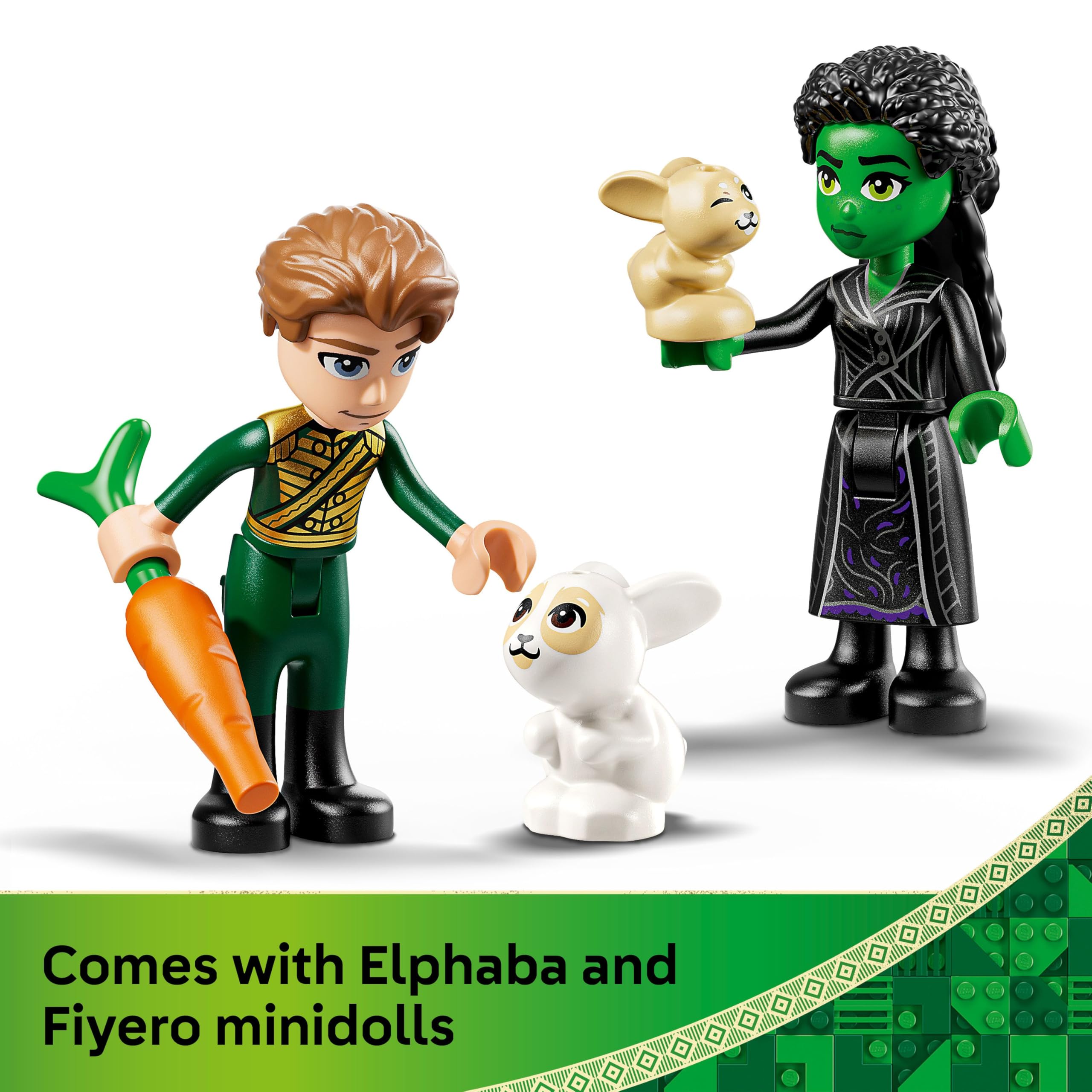 LEGO Wicked Elphaba's Retreat - Forest Building Toy with 2 Mini Dolls & Animal Figures for Ages 7+ 4