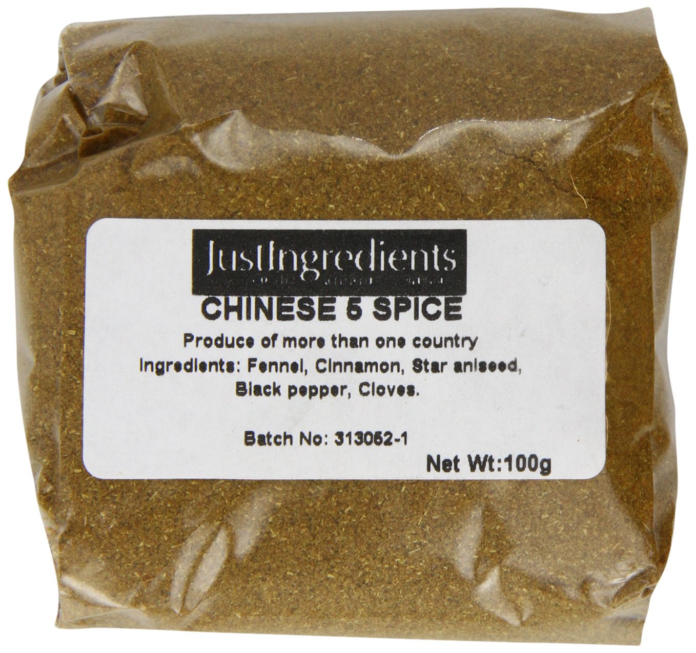 JustIngredients Chinese Five Spice Blend - Authentic Chinese Seasoning | 100g Pouch