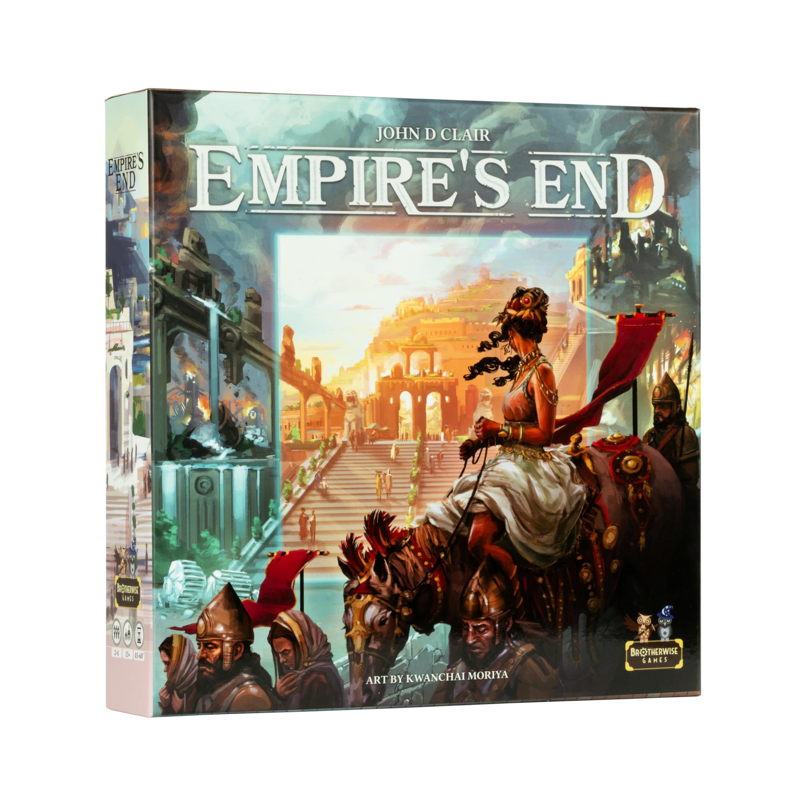 Brotherwise Games Empire's End Strategy Board Game | 2-4 Players | 30 Min Playtime | Ages 15+