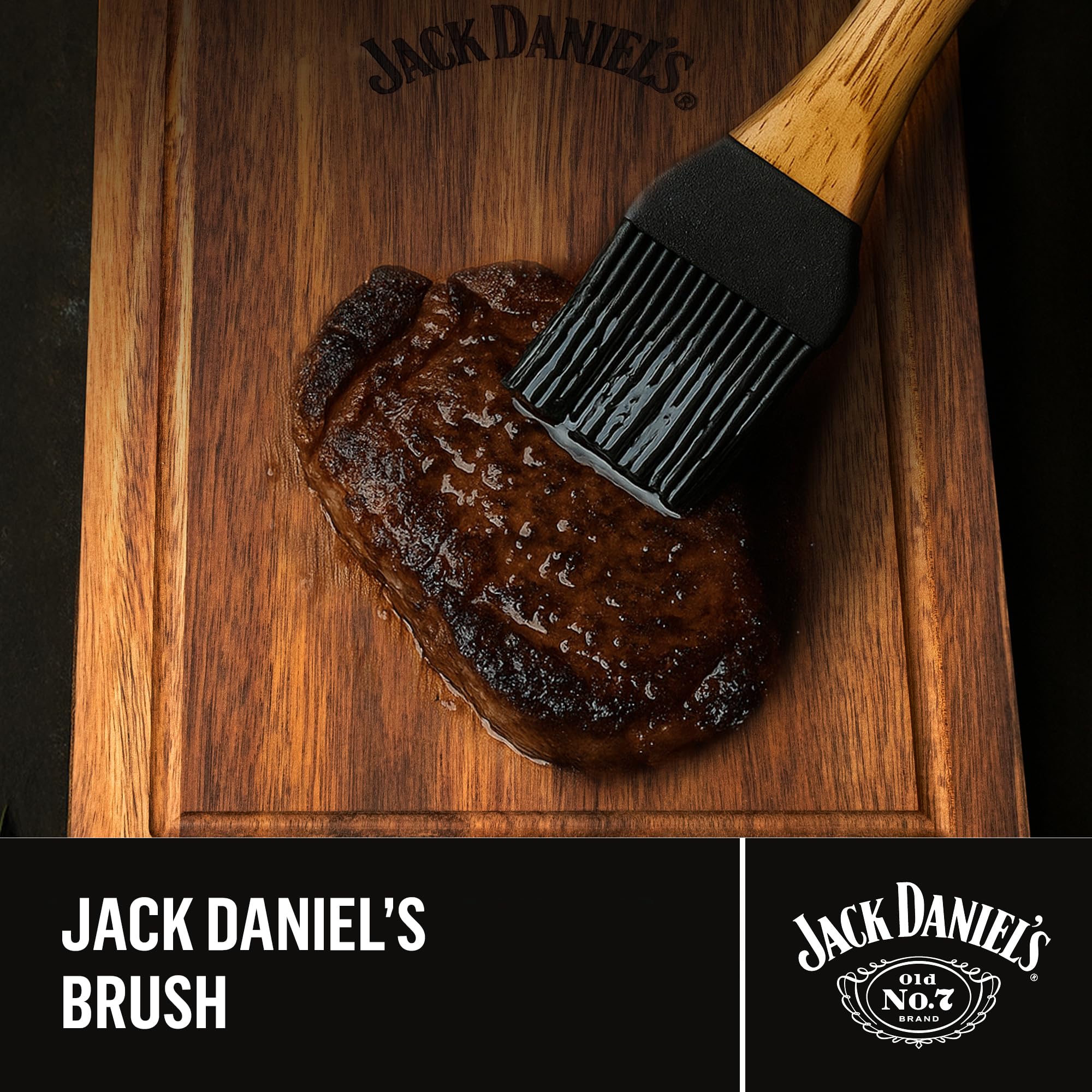 Jack Daniels - Steak Spice Set with Wooden Board & Basting Brush 14