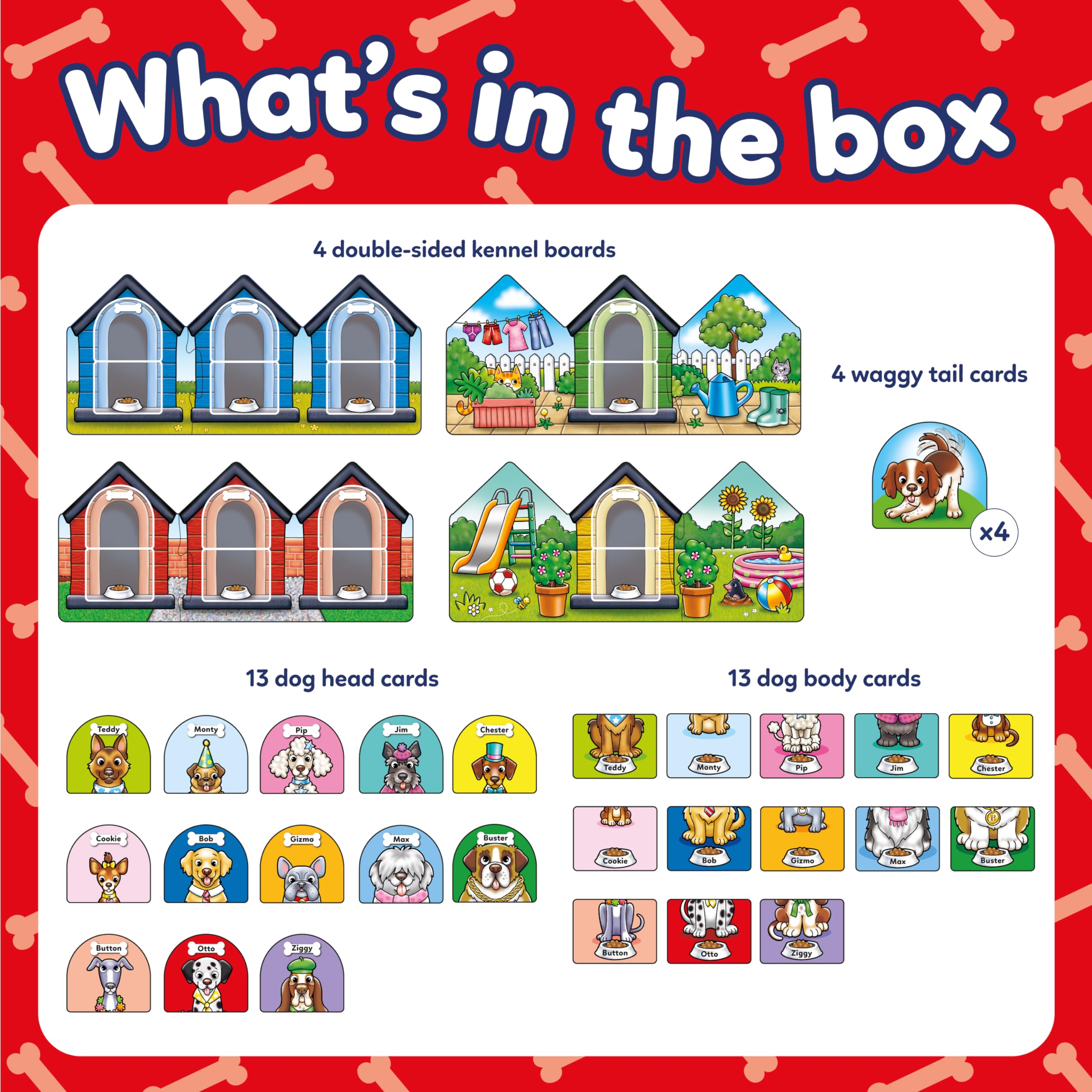 Orchard Toys Doggy Doggy Woof Woof! Matching and Memory Game for Ages 2-6 | 2-4 Players 2
