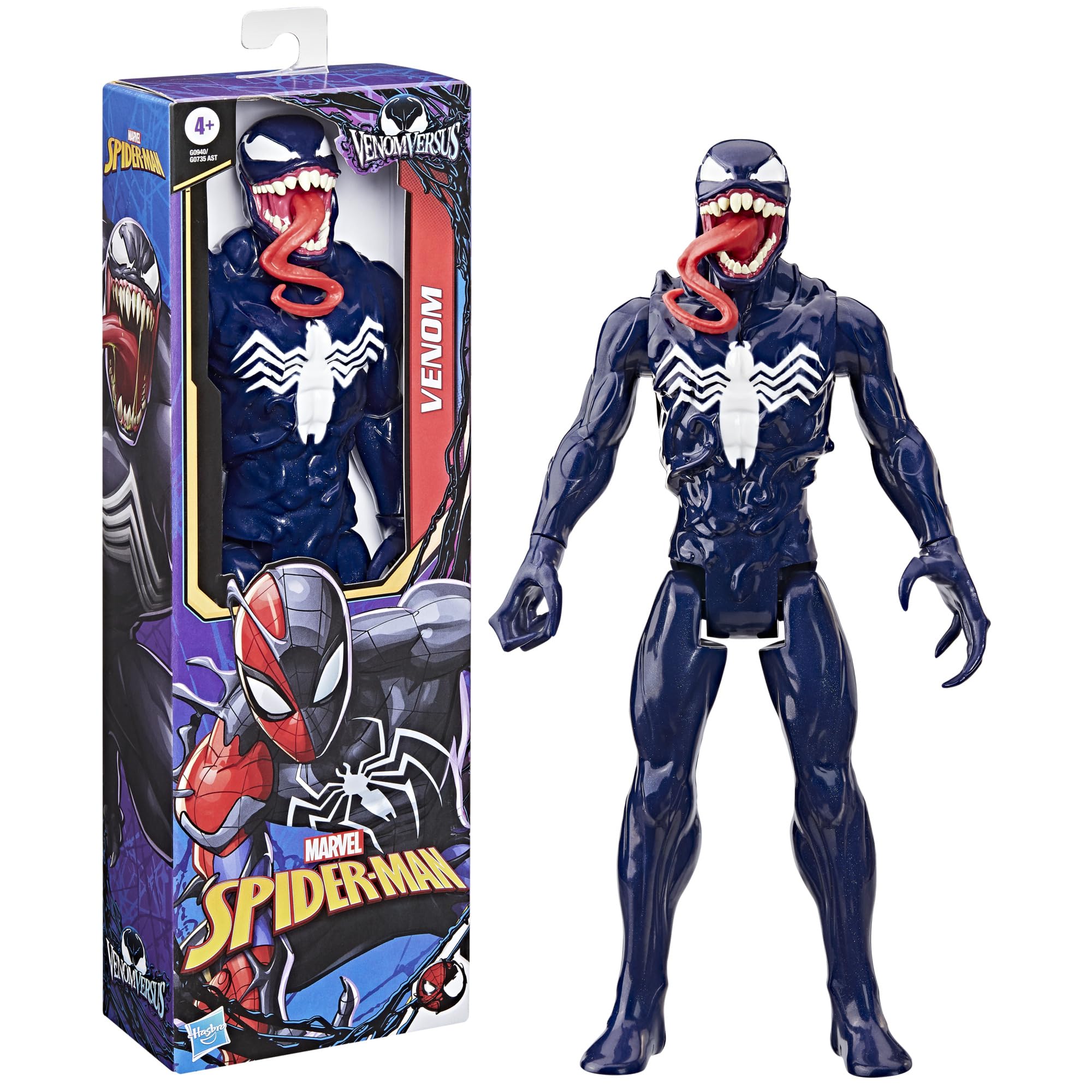 SPIDER-MAN VenomVersus Titan Hero Series Venom Action Figure - 12 Inch | Ages 4+ 3