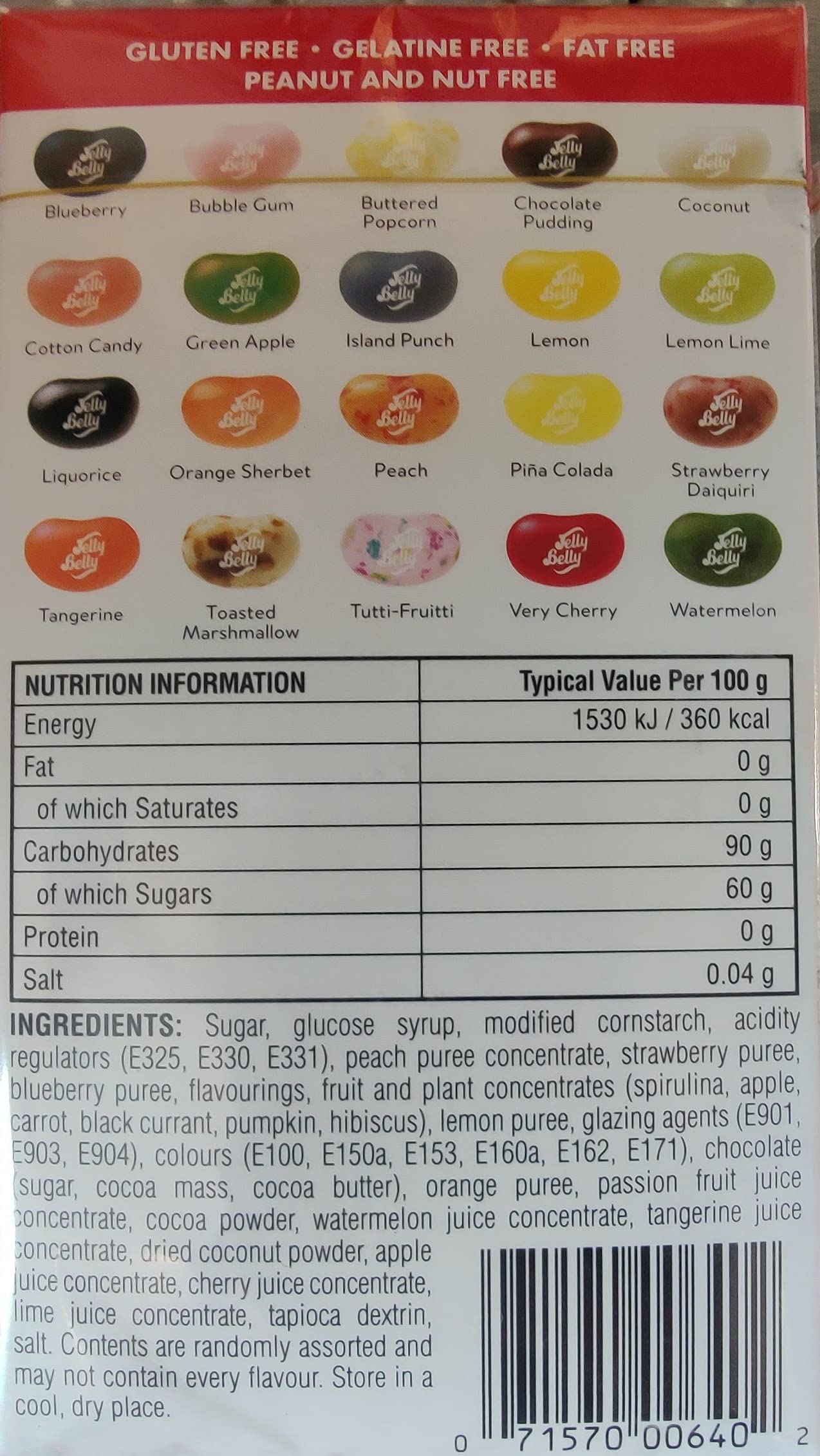 Jelly Belly Assorted Jelly Beans Box - 20 Flavours | 100g 2