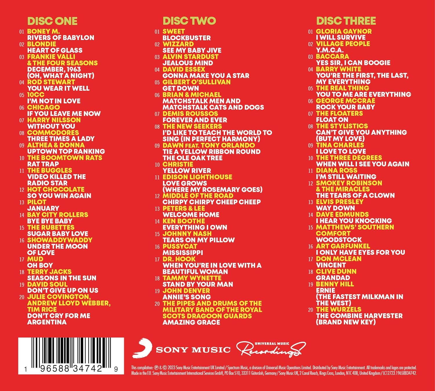 #1s - 70s [Audio CD] 2