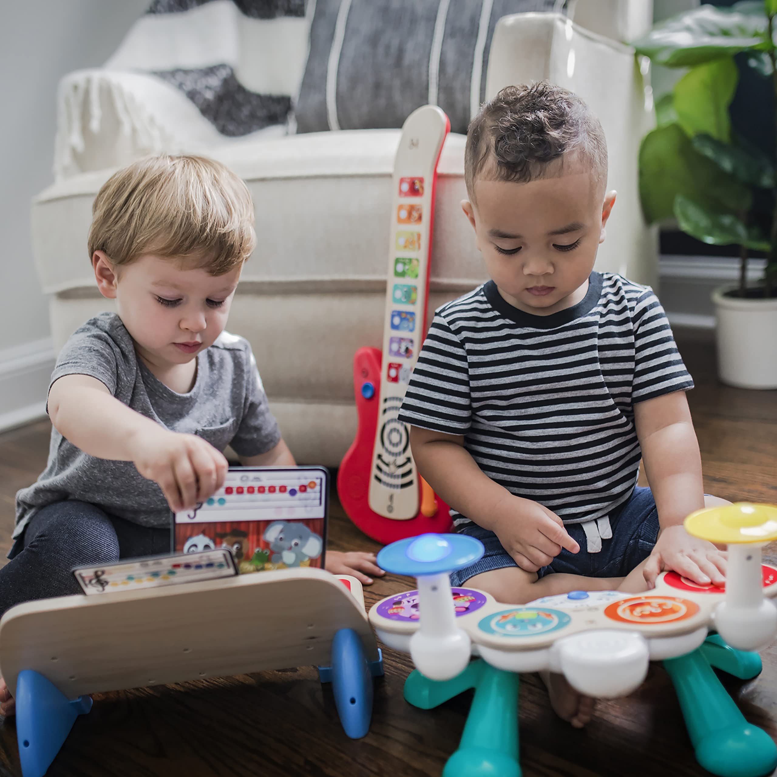 Baby Einstein Together in Tune Wooden Musical Guitar - Magic Touch Technology | Ages 12M+ | 4 Modes 6