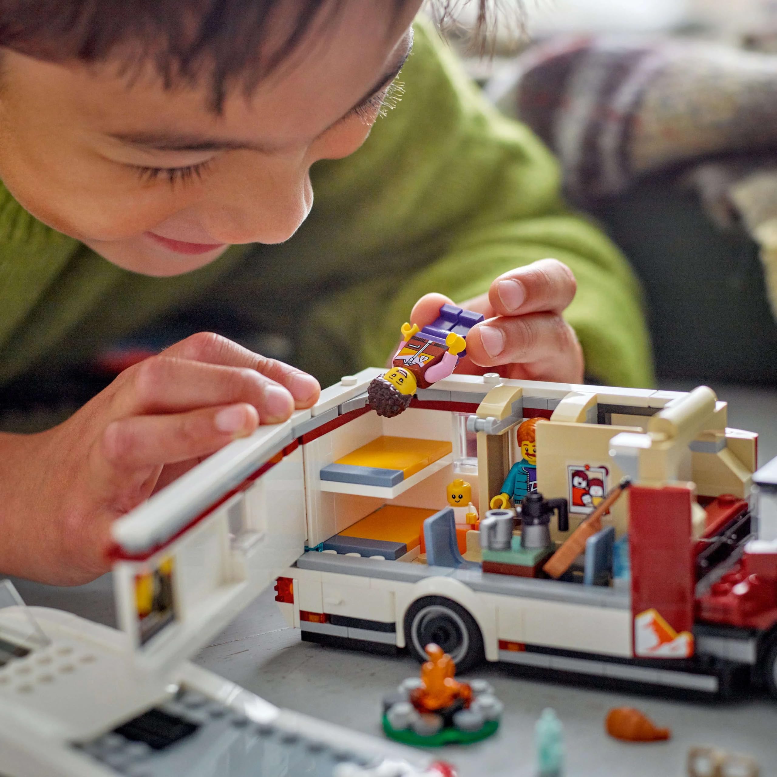 LEGO City Holiday Adventure Camper Van Toy - Building Set for 6+ Year Olds 6