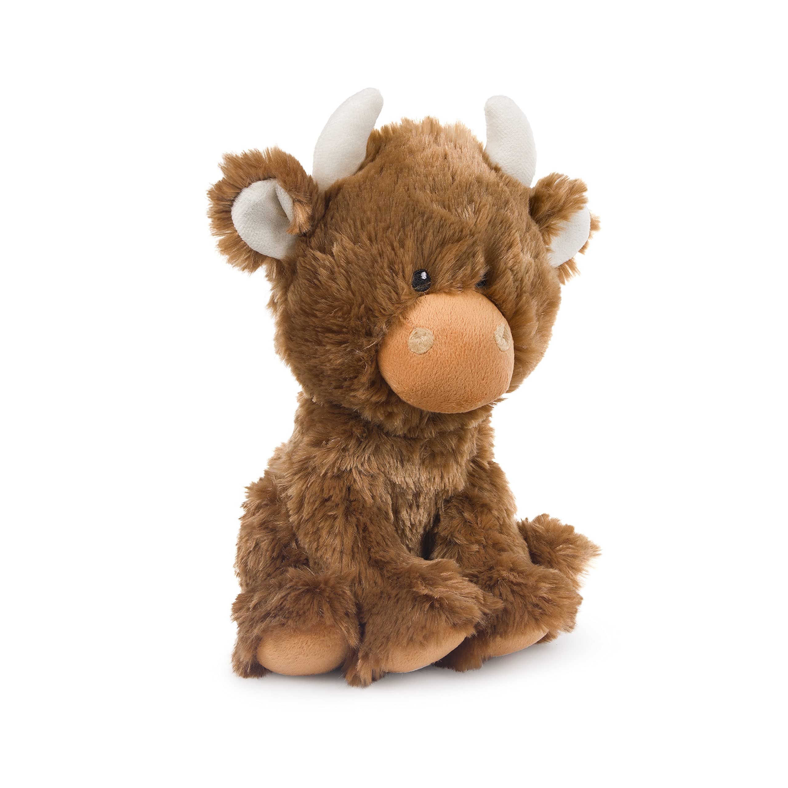 Petface Farmyard Buddies Hetty the Highland Cow Plush Dog Toy | Small Size | Unscented
