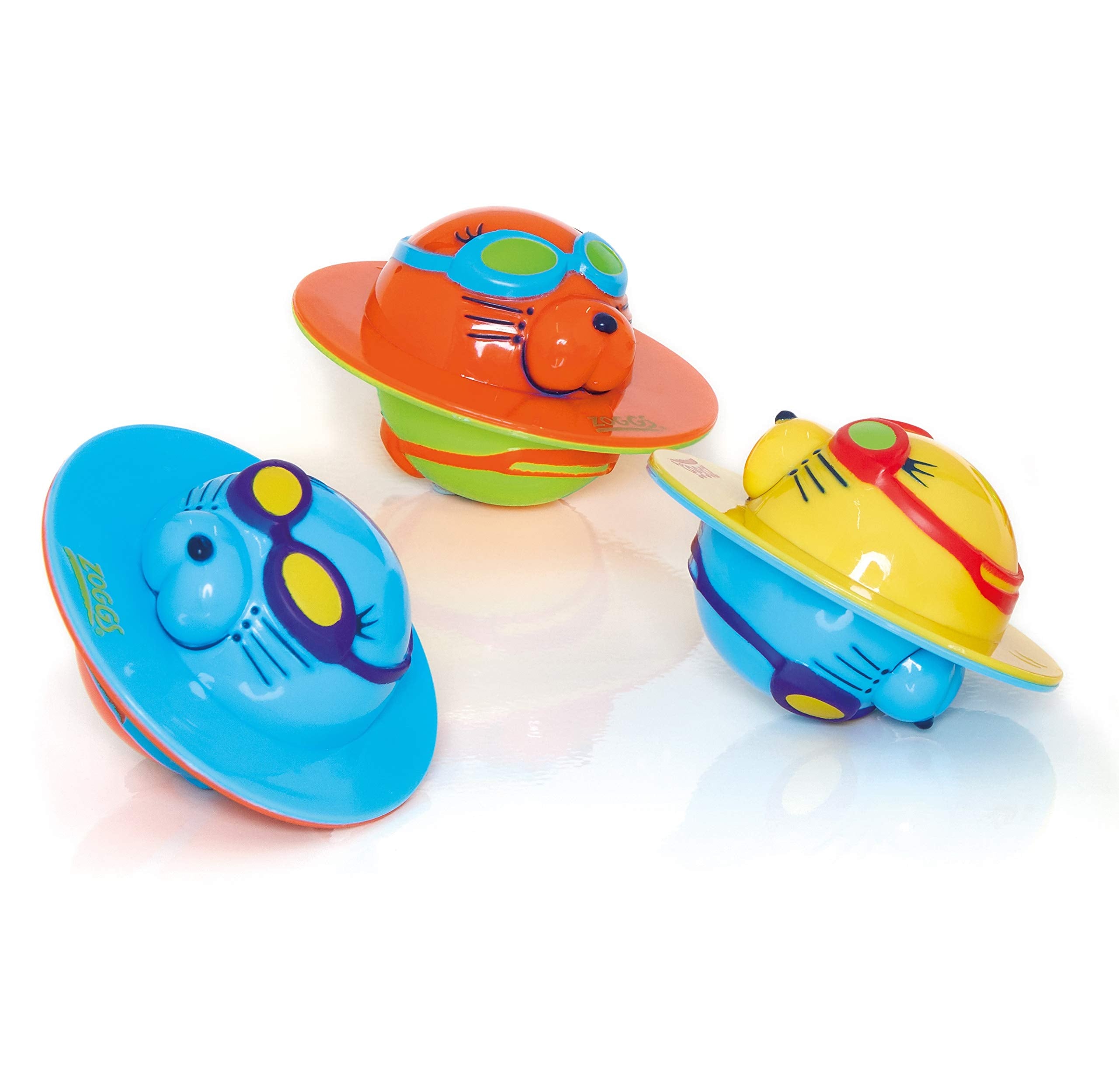 Zoggs Seal Flips Kids Swimming Pool Toys, Brightly-Coloured, Floating Pool 1