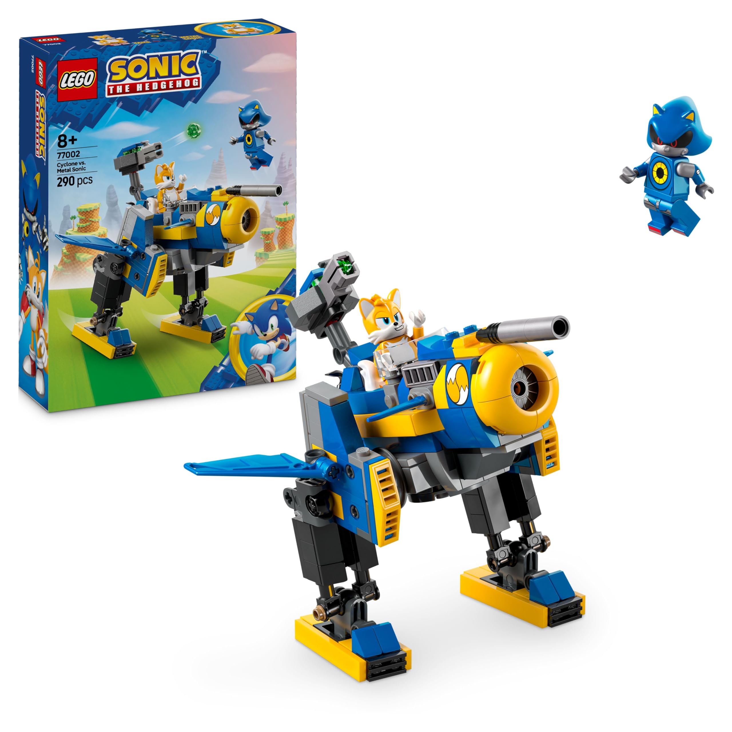 LEGO Sonic the Hedgehog Cyclone vs. Metal Sonic Building Set 77002 | Ages 8+ 1
