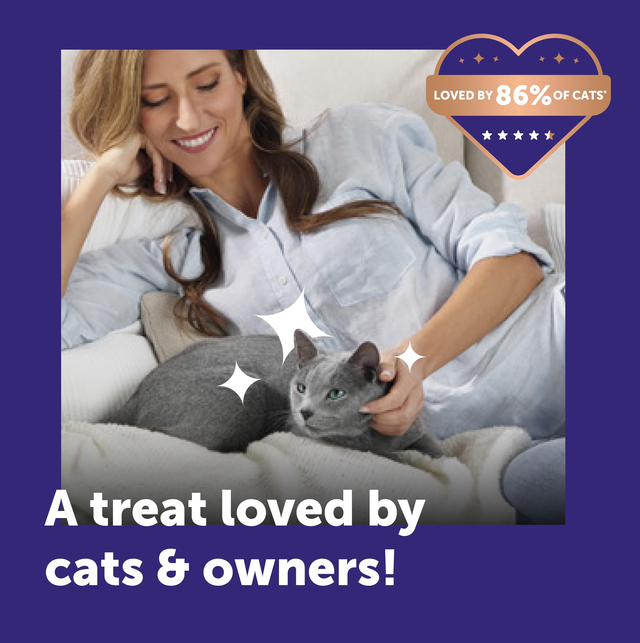 Feliway Happy Snack for Cats - Chicken Flavor Calming Treats | Box of 24 Sticks 8