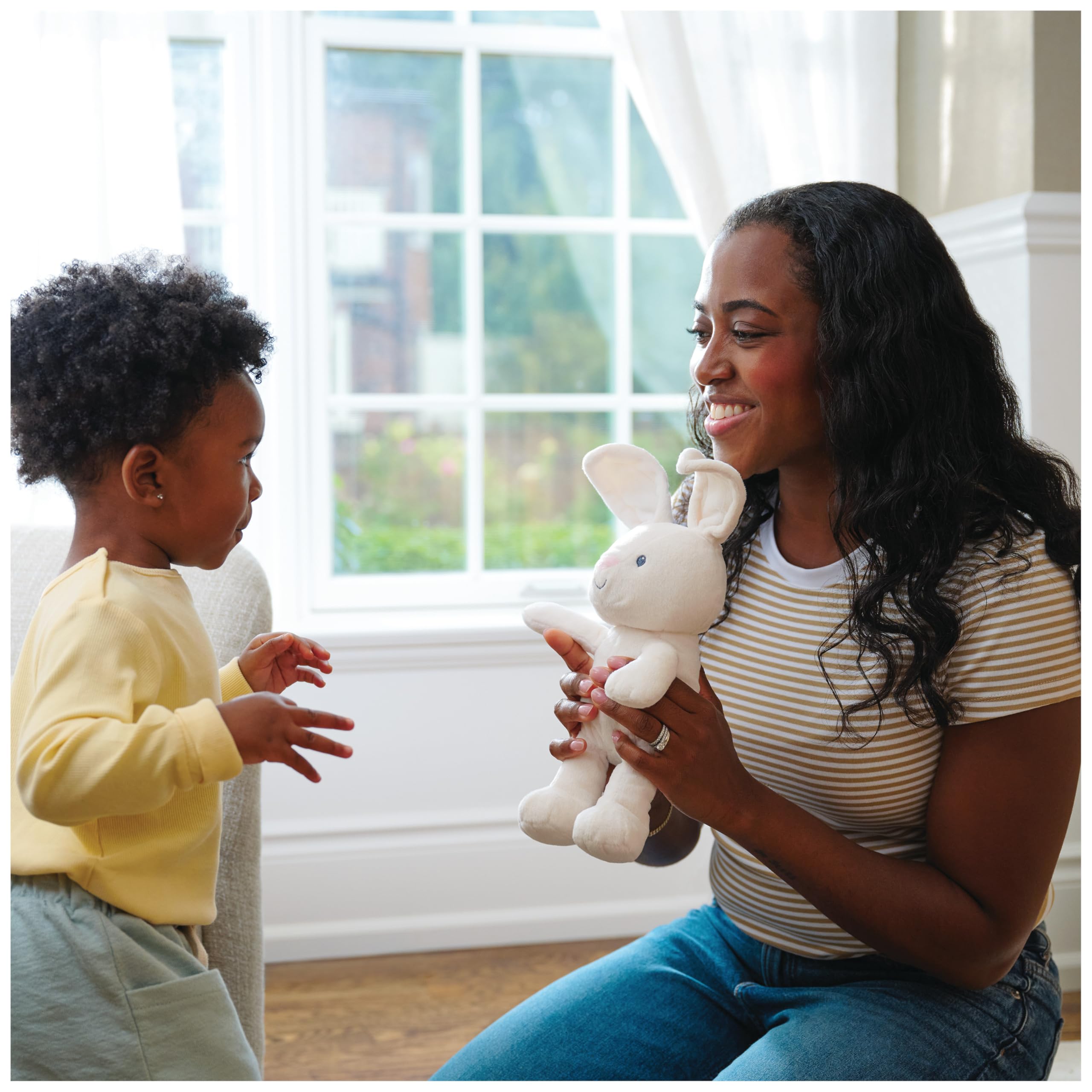 GUND Baby Peek-a-Boo Flora Bunny Plush - Stuffed Animal for 6 Months and Up 7