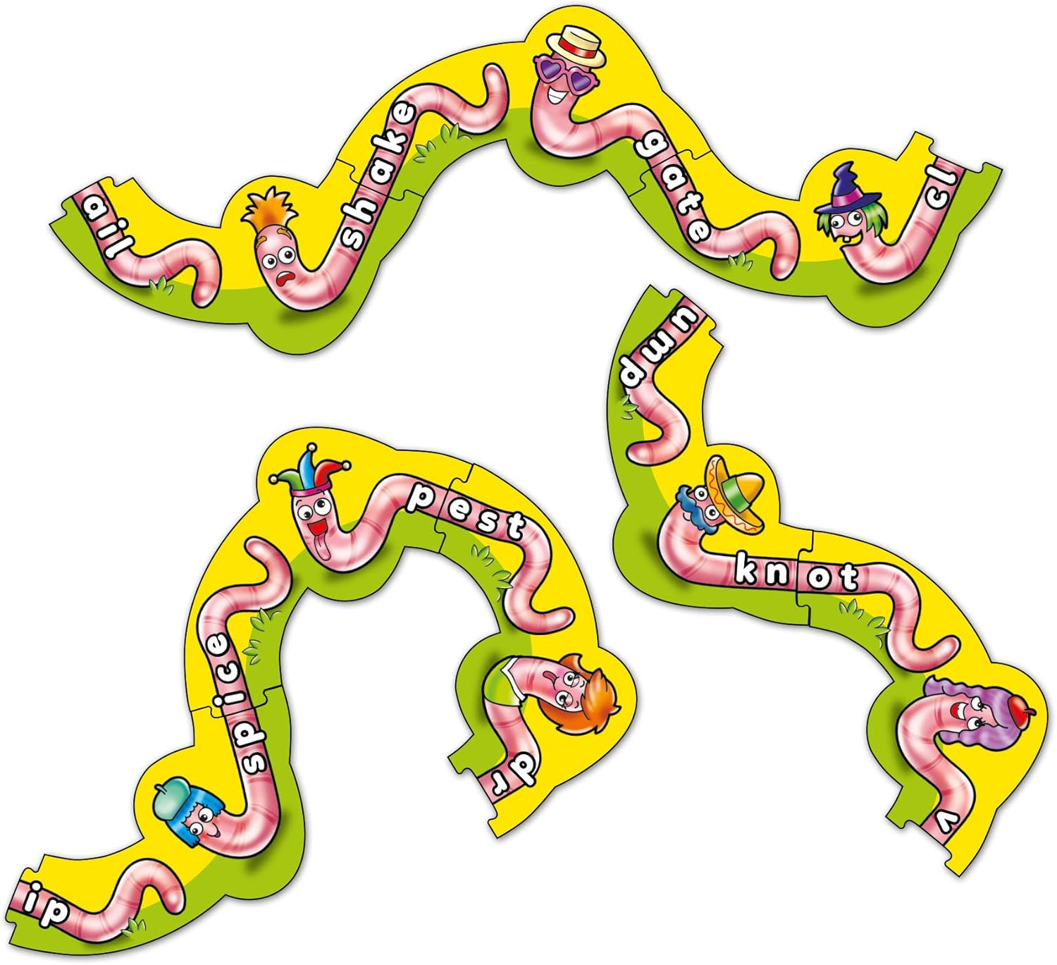 Orchard Toys - Wiggly Words Game 105, Multicolour 3