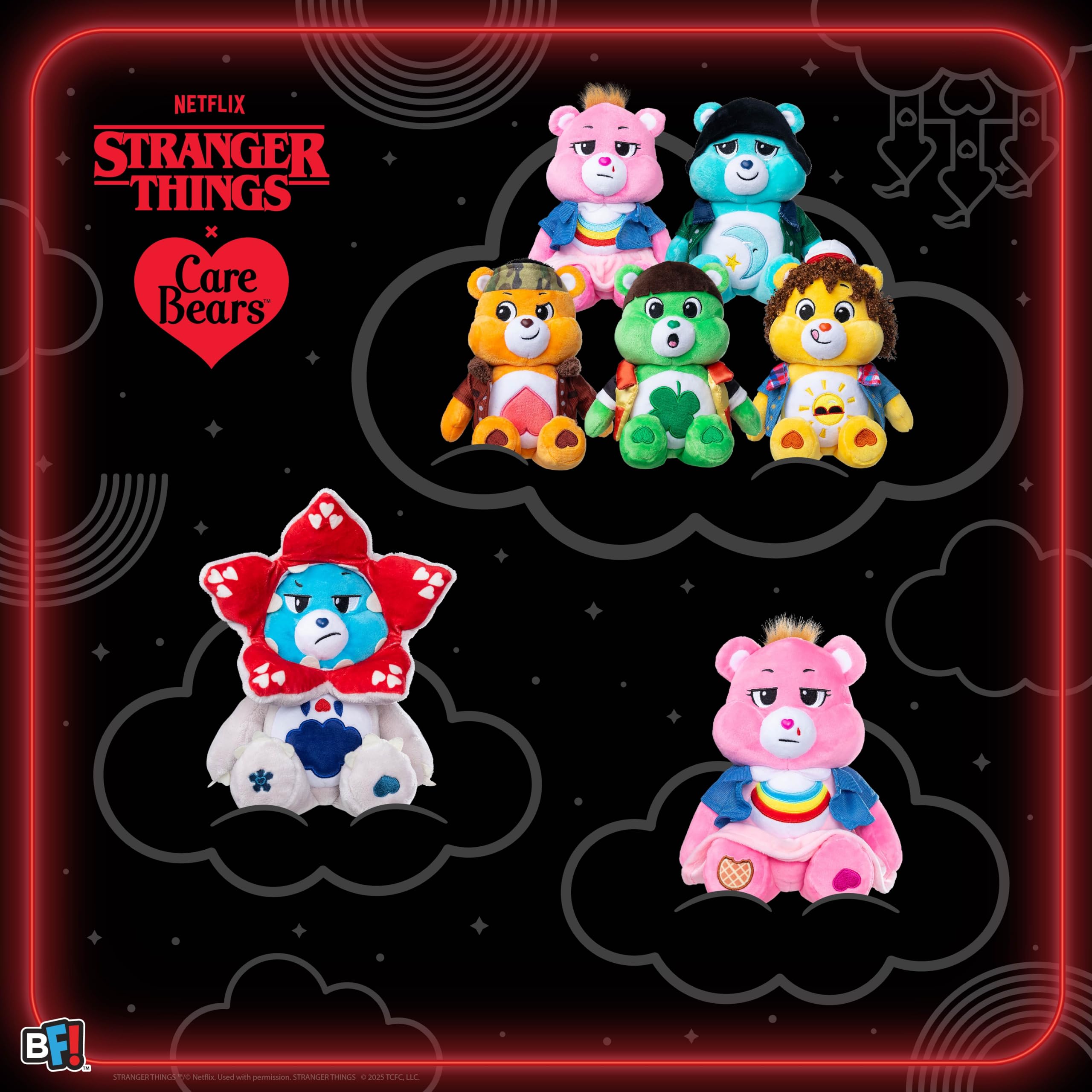 Care Bears Good Luck Bear as Will 22 cm Plush | Stranger Things Crossover | Unisex 6