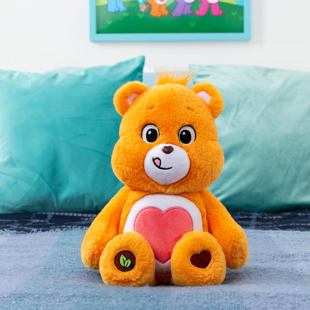 Care Bears 22088 14 Zoll mittelgroßer Plüsch-Tenderheart-Bär, süßes Plüschtier zum Sammeln, Kuscheltiere für Kinder, Stofftiere für Mädchen und Jungen, süße Teddys, geeignet für Mädchen und Jungen ab 4 Jahren