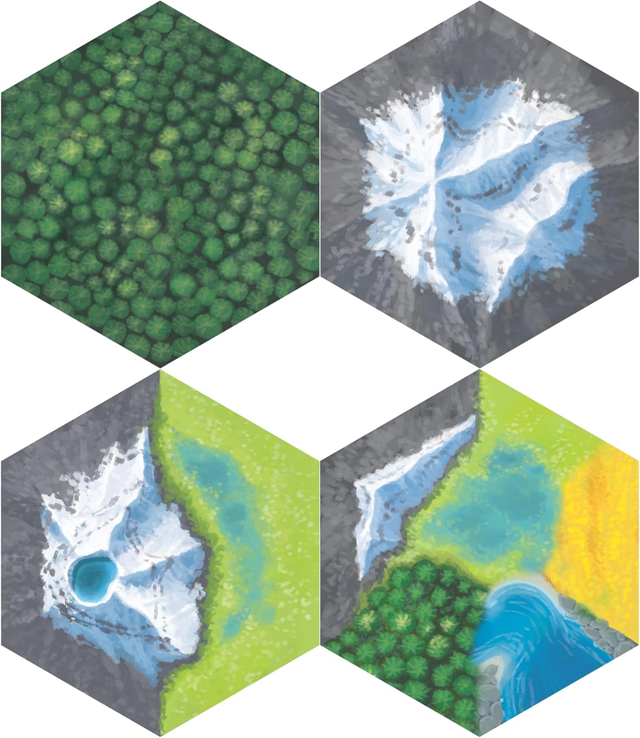 AEG Cascadia Rolling Hills Roll & Write Dice Game Expansion 5