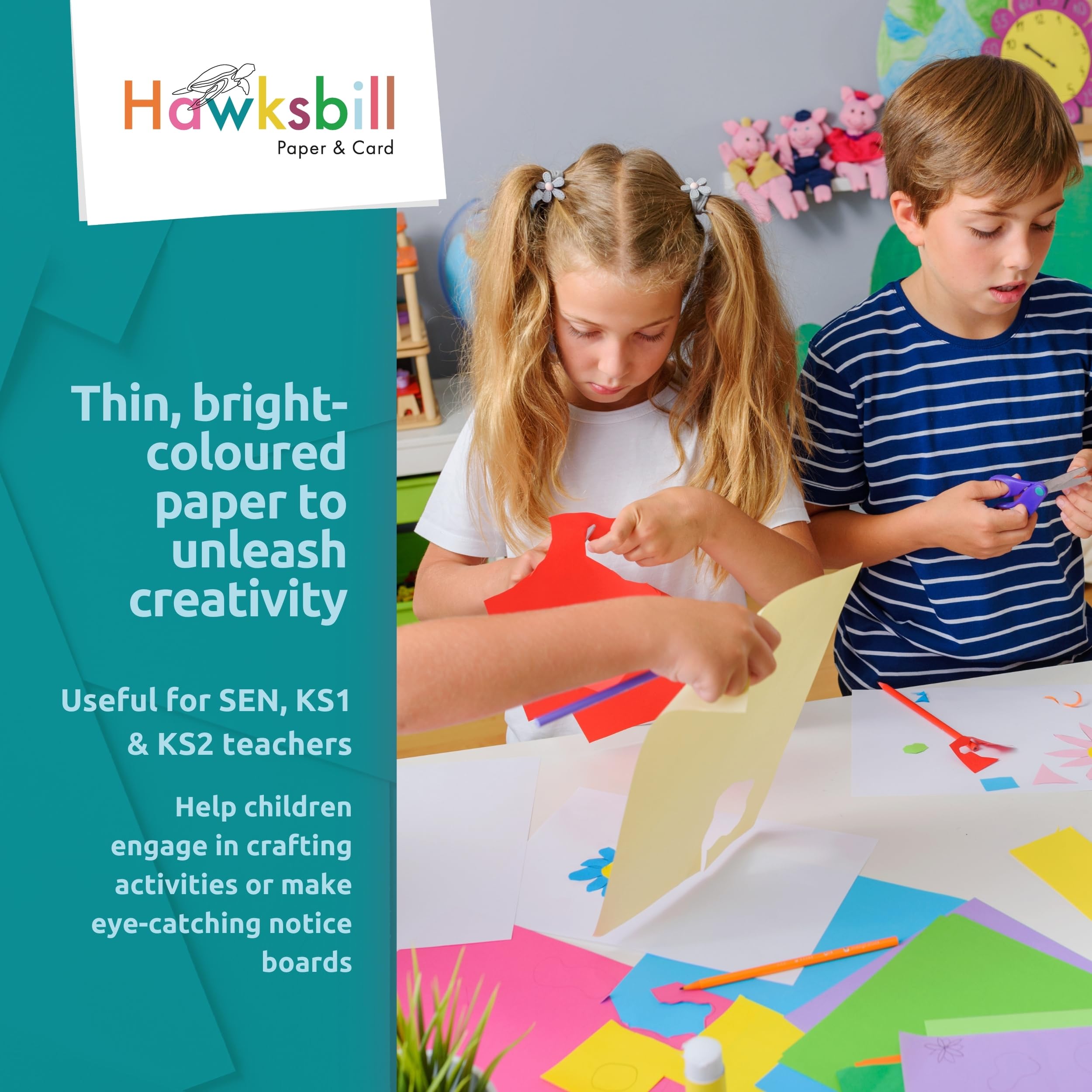 Hawksbill Orange Copy Paper A4 80 GSM - 100 Sheet Pack for Premium Printing 3