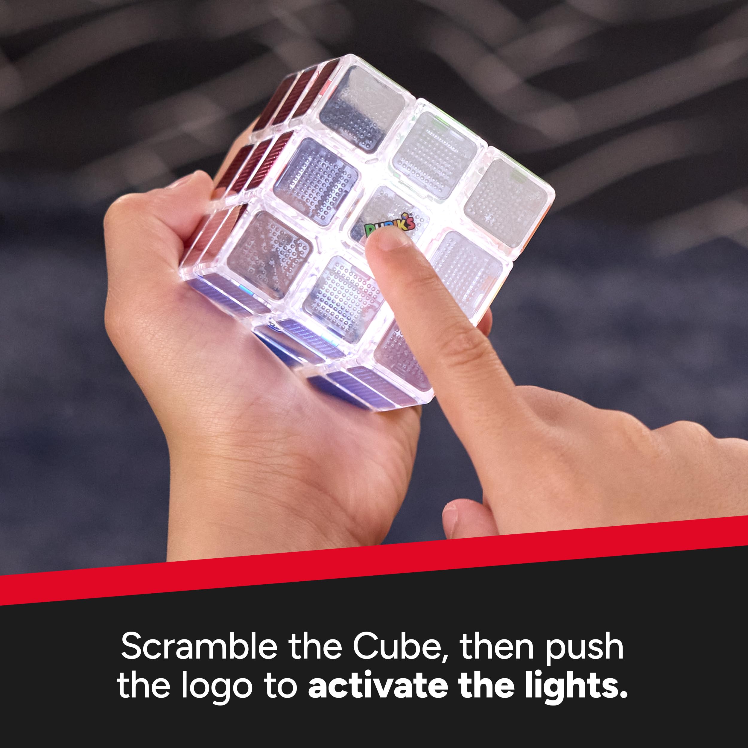 Rubik's Pulse 3x3 Sequential Puzzle Cube | Light-Up Challenge | Ages 8-98 4