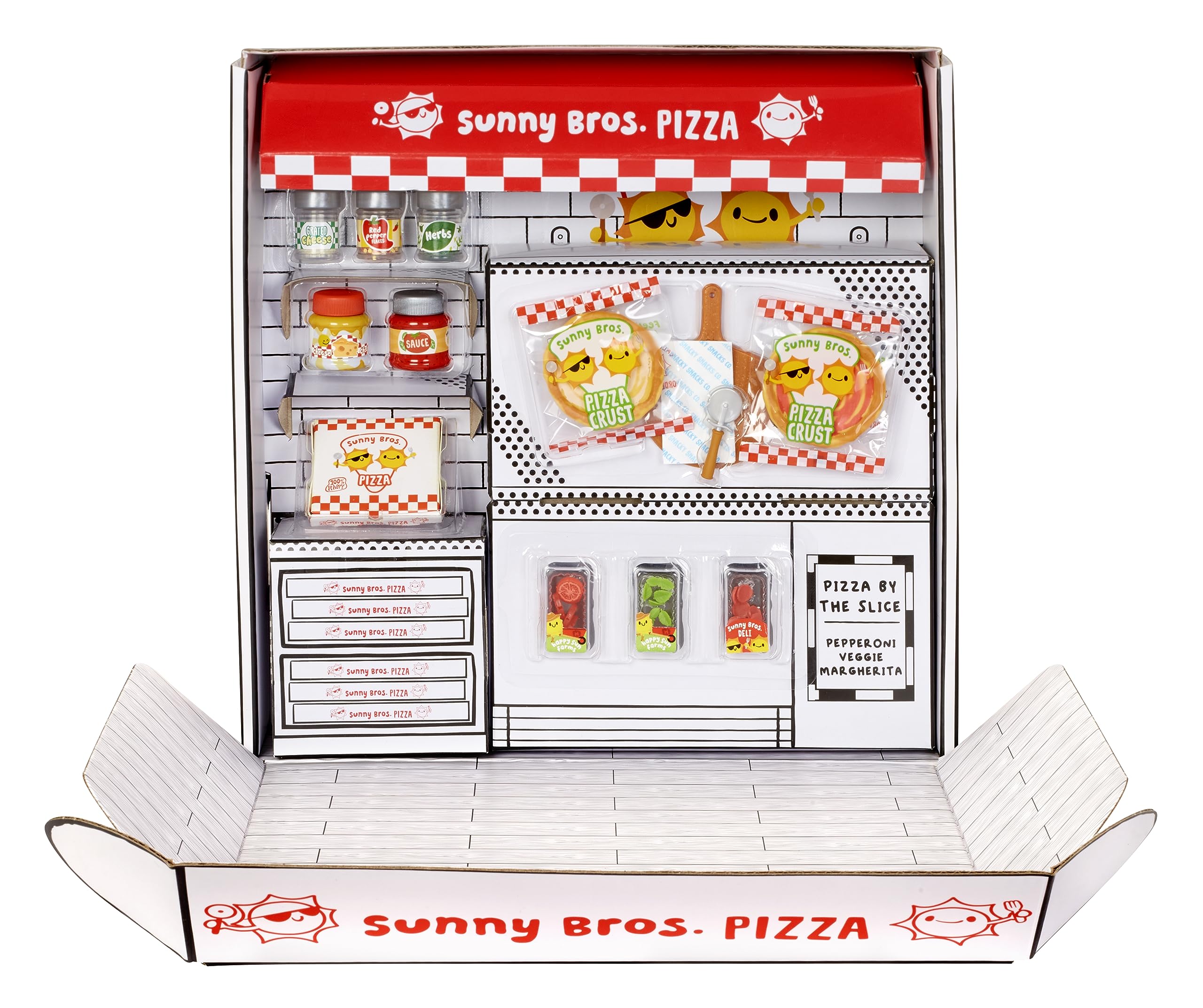 MGA's Miniverse Make It Mini Food - Pizza Party Playset for Ages 8+ 1