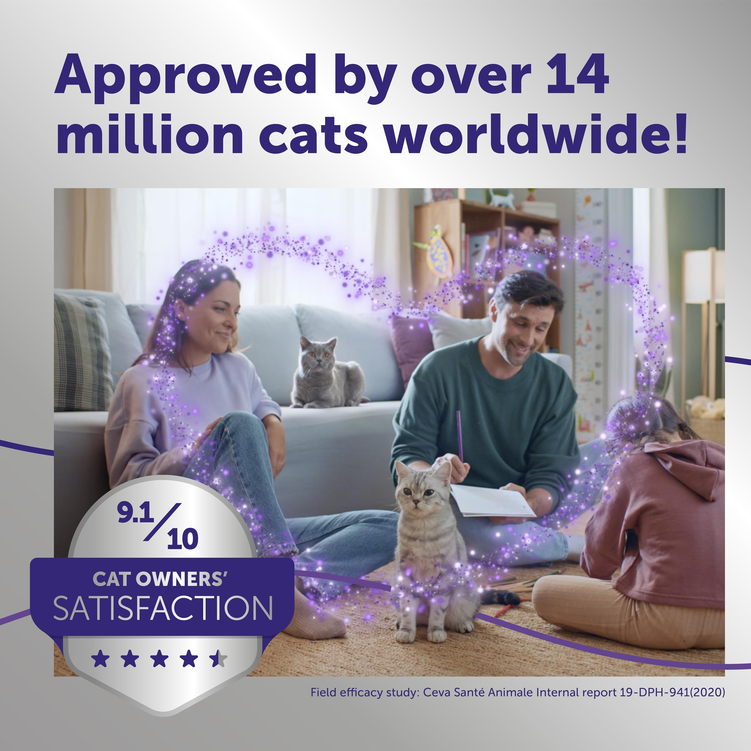 Feliway Optimum 30 Day Cat Calming Refill - Odourless | 48ml 6