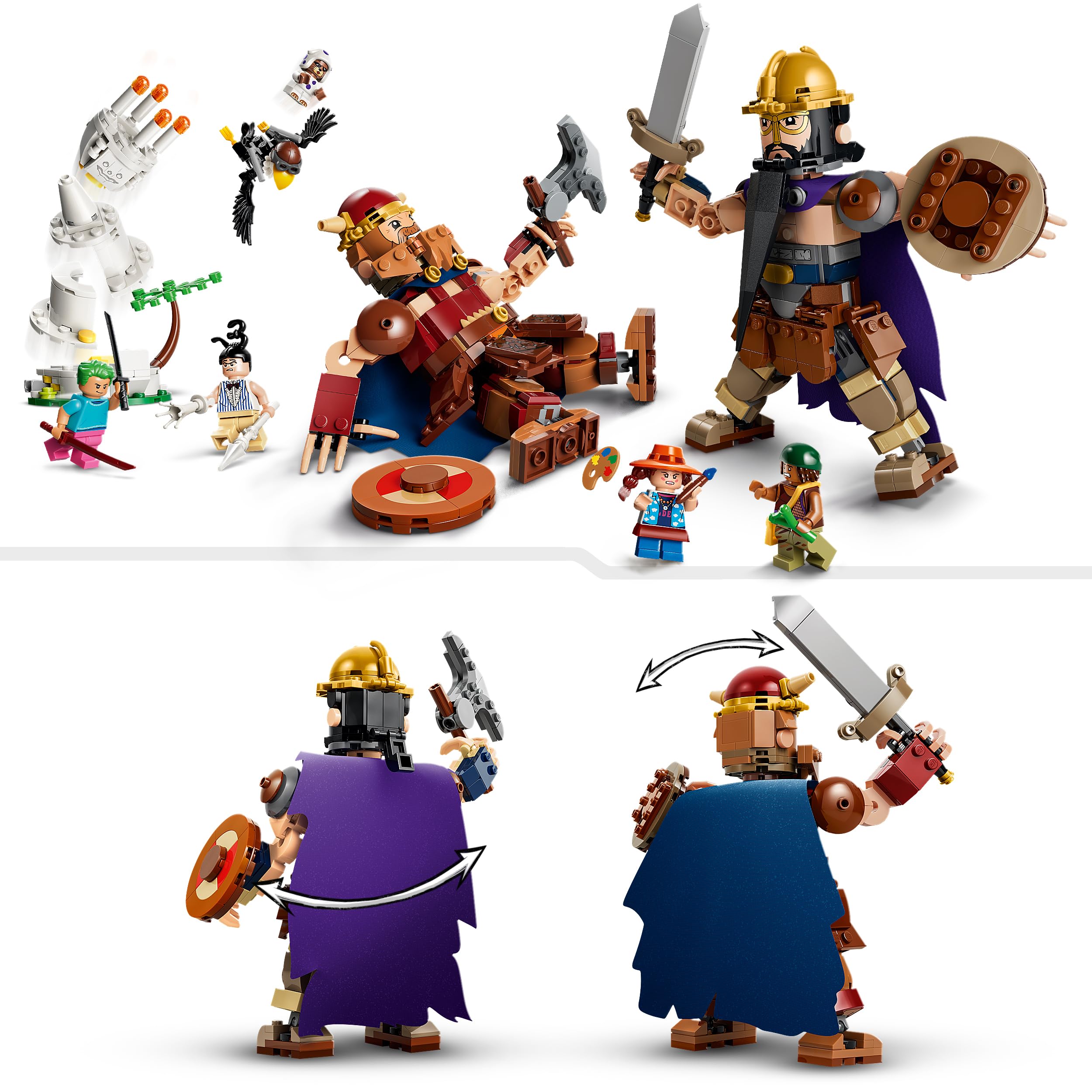 LEGO ONE PIECE Dorry vs. Brogy Building Set 75644 | Ages 9+ | 8 Figures 3