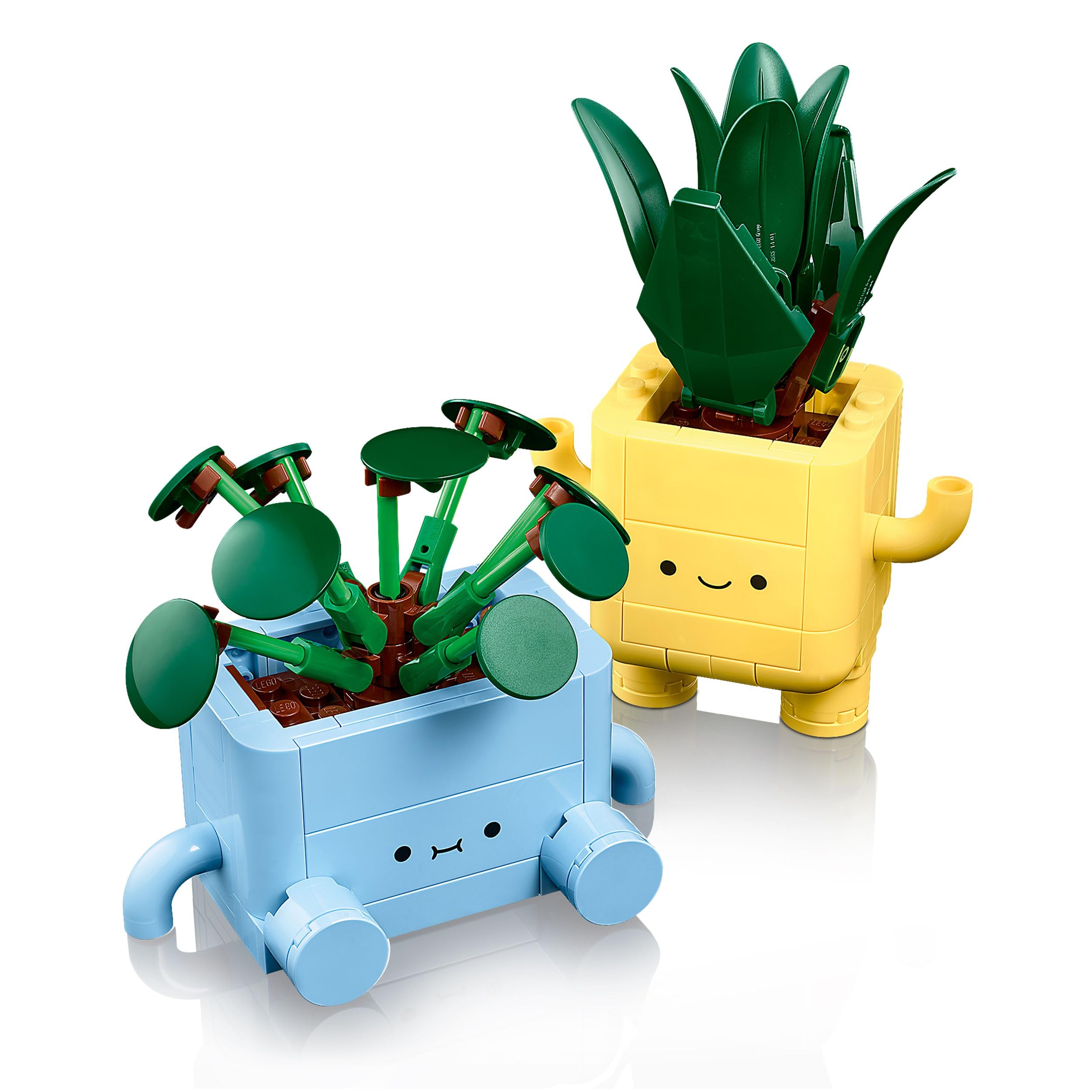 LEGO Botanicals Happy Plants Building Set - 217-Piece Craft Kit for Kids 9+ 12