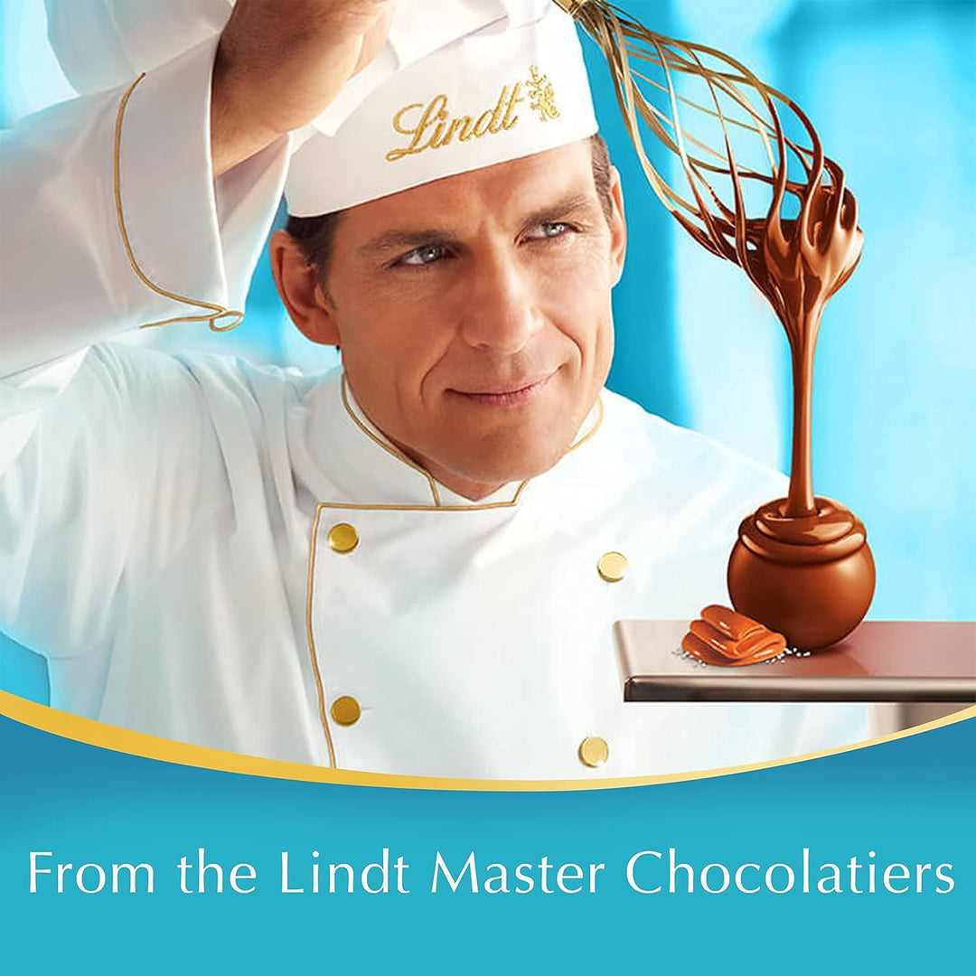 Lindt Lindor Salted Caramel Milk Chocolate Truffles - 200g Gift Box (Approx 16 Truffles)