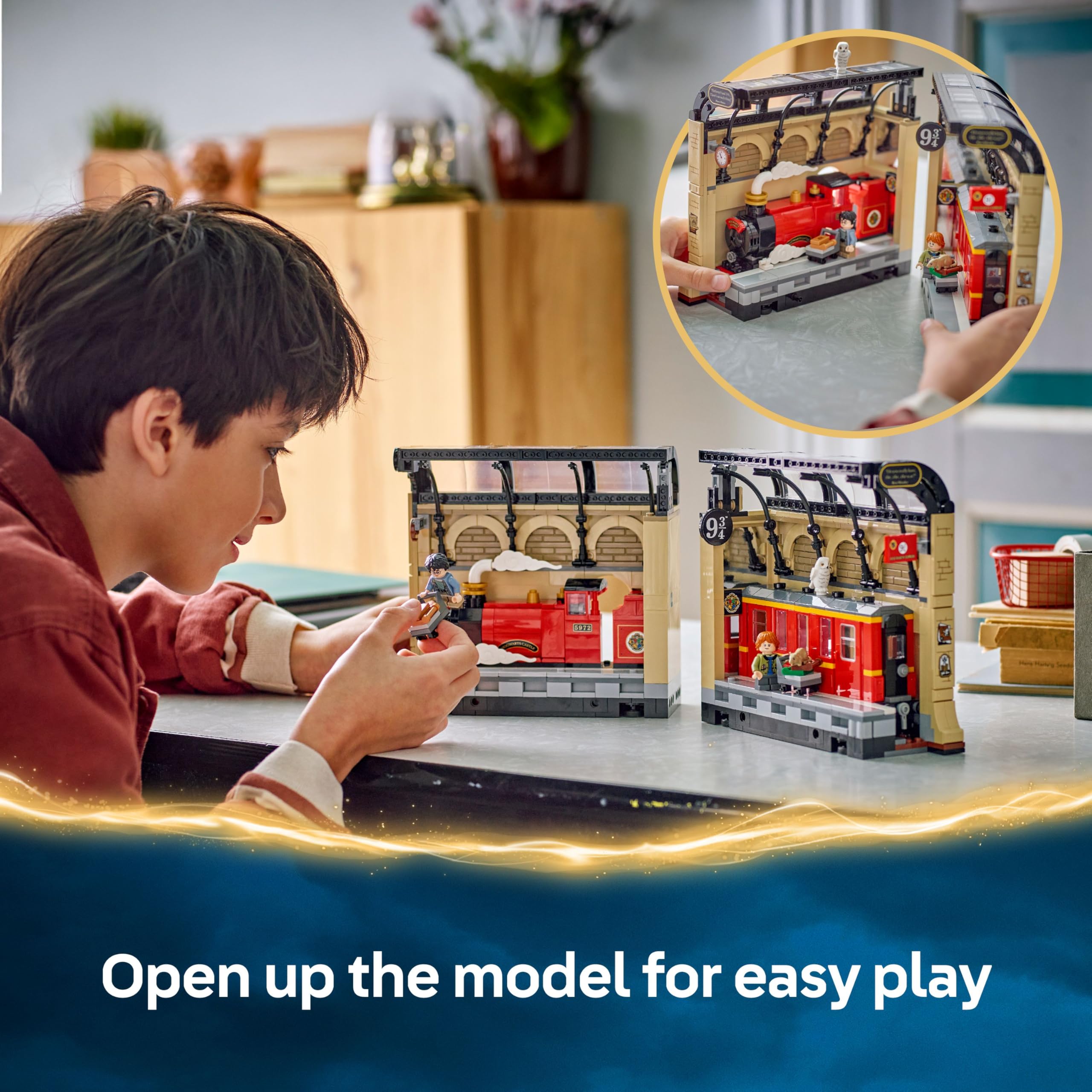 LEGO Harry Potter Book Nook: Hogwarts Express Set 76450 | Ages 10+ | 1340g 5