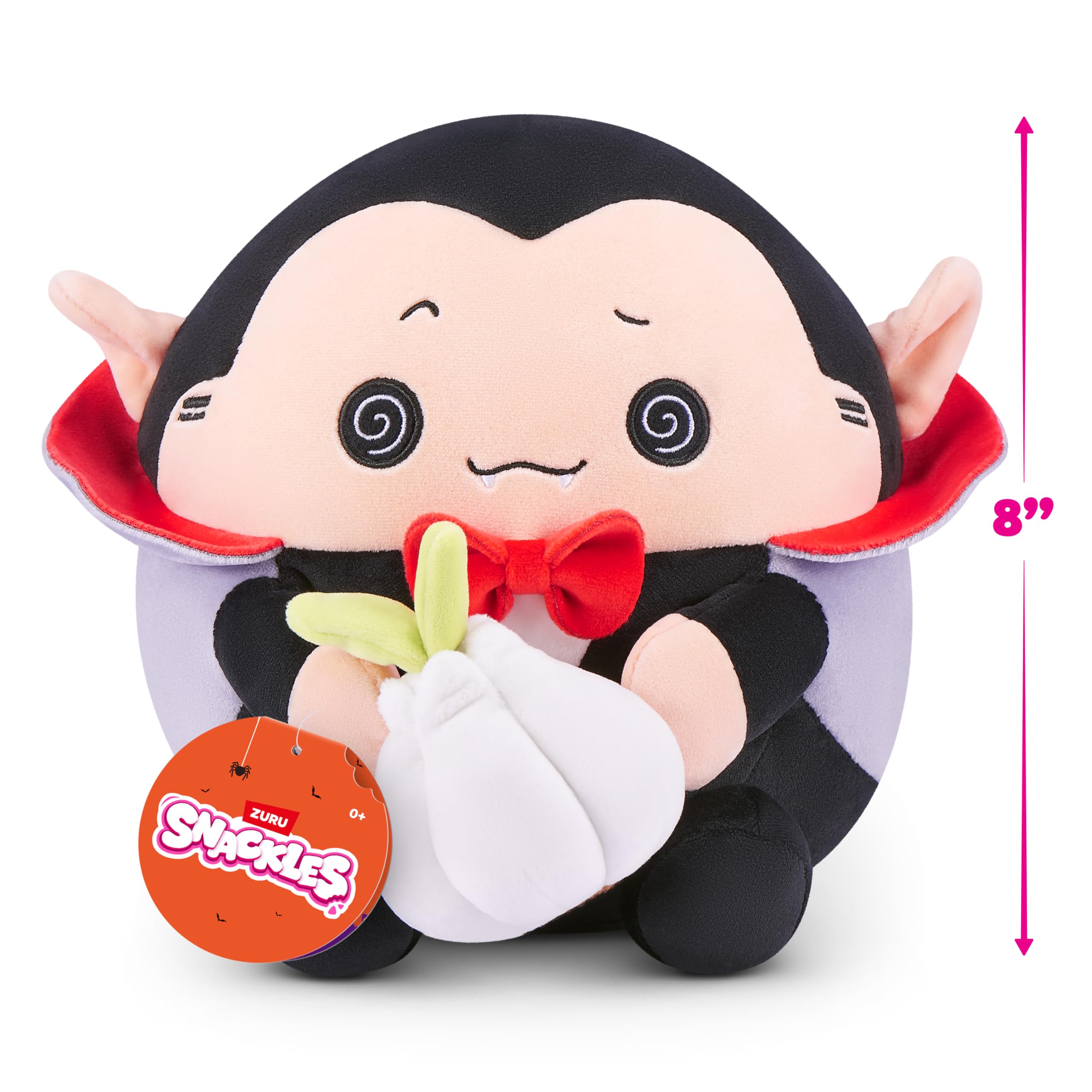 Snackles 8-inch Halloween Series 1 Plush - Draco the Soft Stuffed Doll by ZURU 12