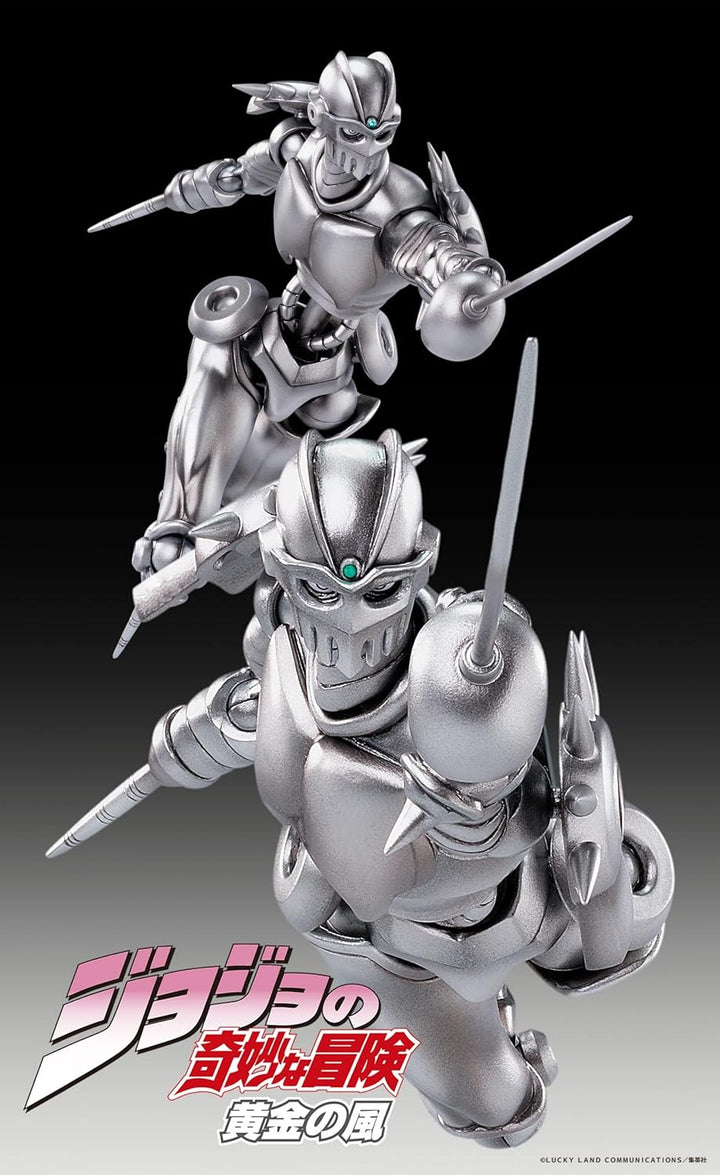 Good Smile Company Super Action Statue JoJo's Bizarre Adventure: Golden Wind - Silver Chariot Figurine (ME21529)