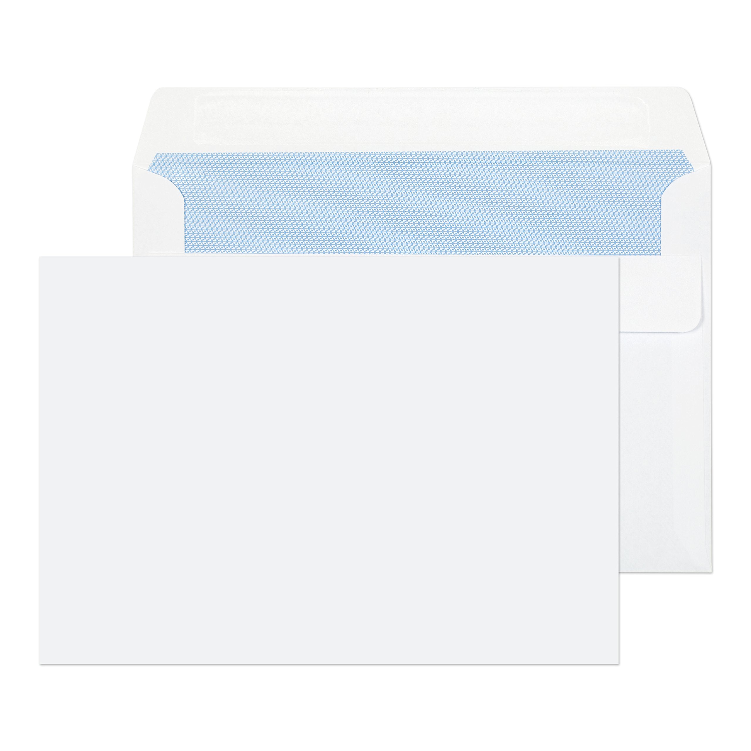 Blake Purely Everyday C6 Business Envelopes - 114 x 162 mm, 90 gsm, Self Seal Wallet, White (Pack of 50)