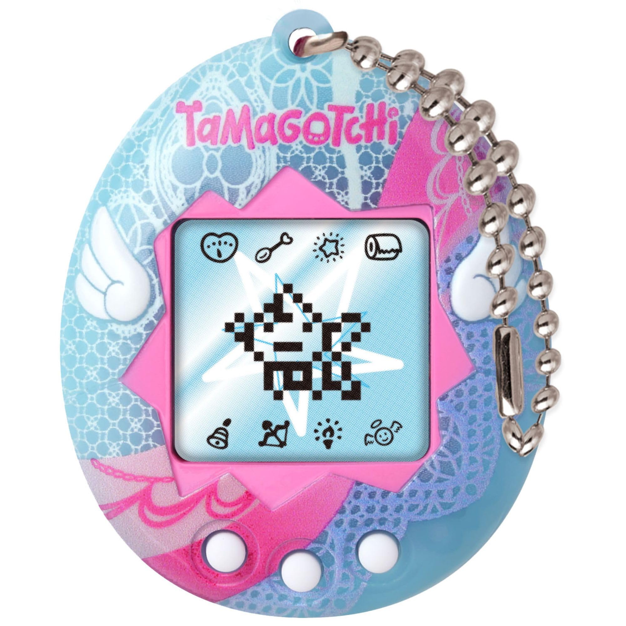 Tamagotchi Original Angel Lace Digital Pet - Electronic Virtual Pet Toy for Kids 8+ 8