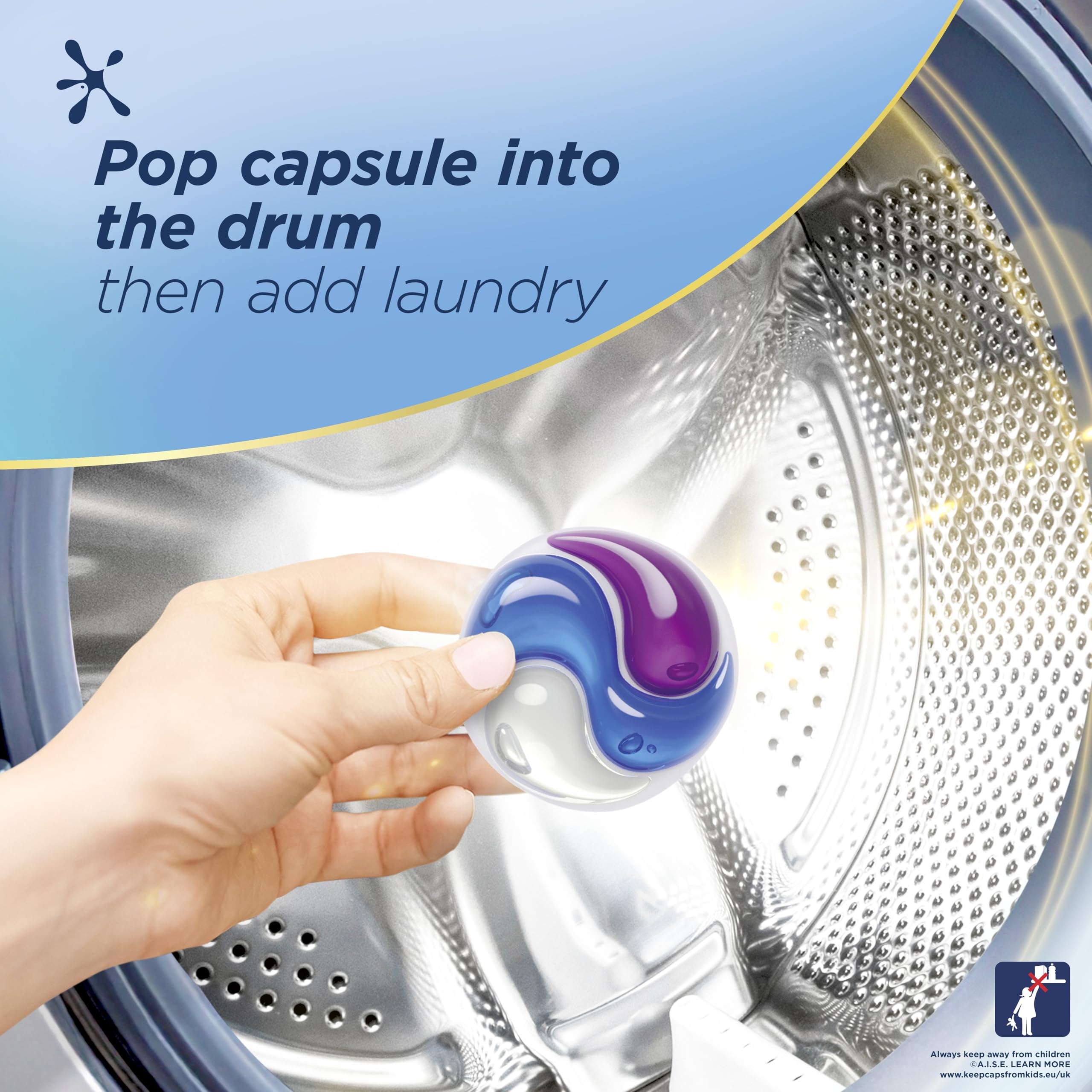 Persil - Non Bio 3 in 1 Waschkapseln Waschmittel 7