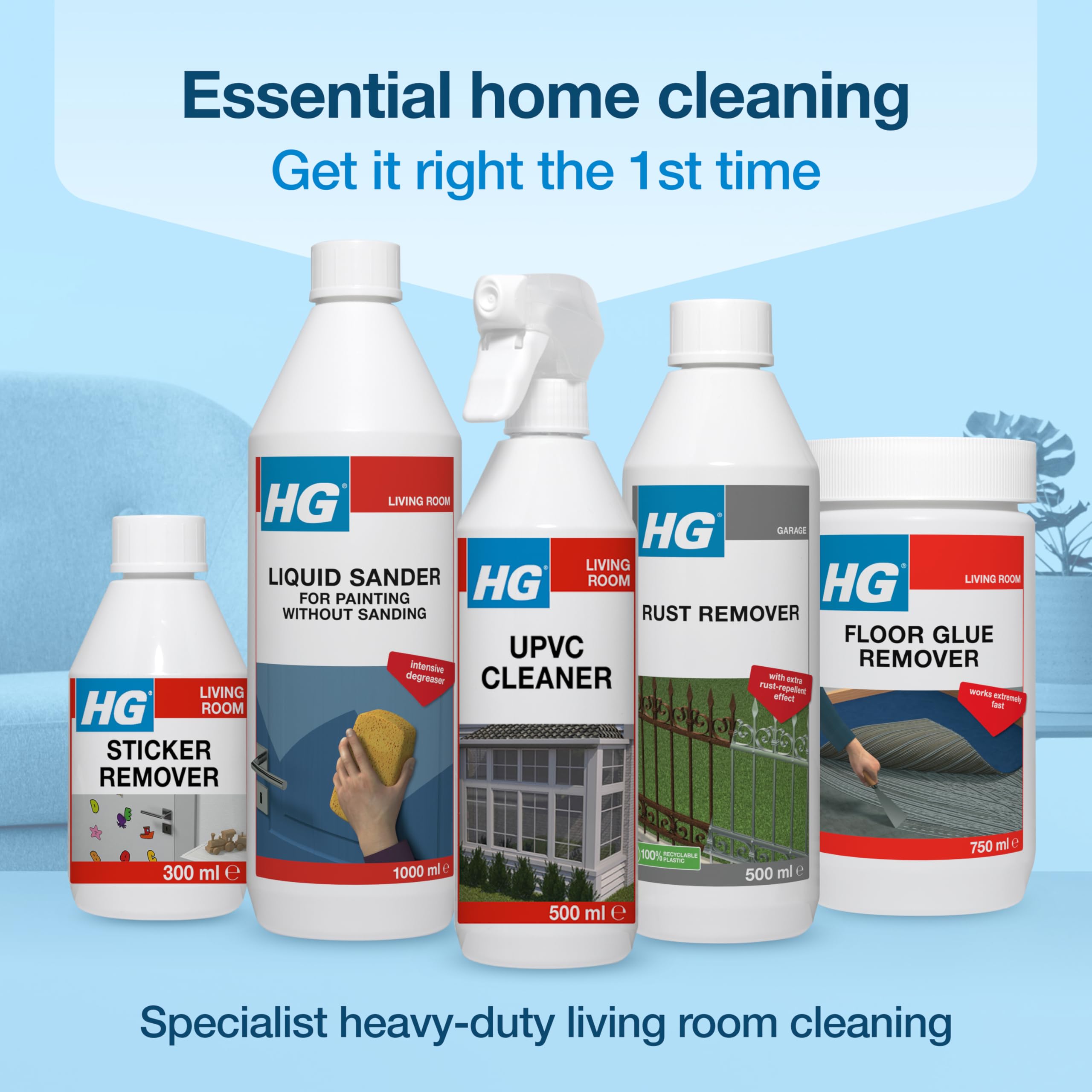 HG UPVC Powerful Cleaner - Quick & Easy for Doors & Window Frames | 500 ml Liquid 7