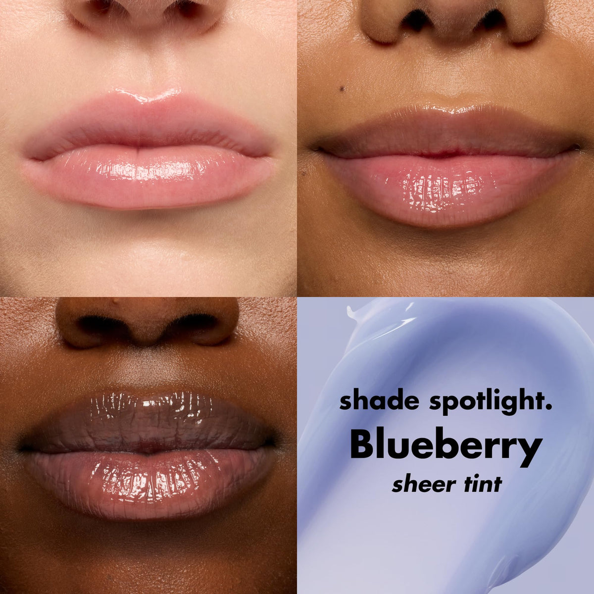 e.l.f. Squeeze Me Lip Balm - Sheer Colour, Blueberry, 0.21 g