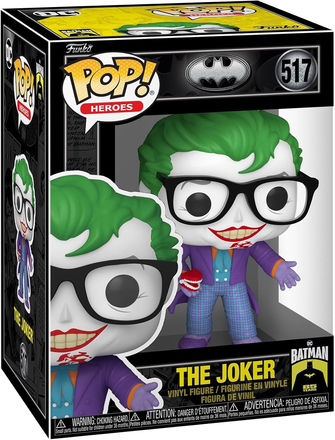 Funko Pop! Movies: Batman 1989 - The Joker With Teeth Vinyl Figure 1