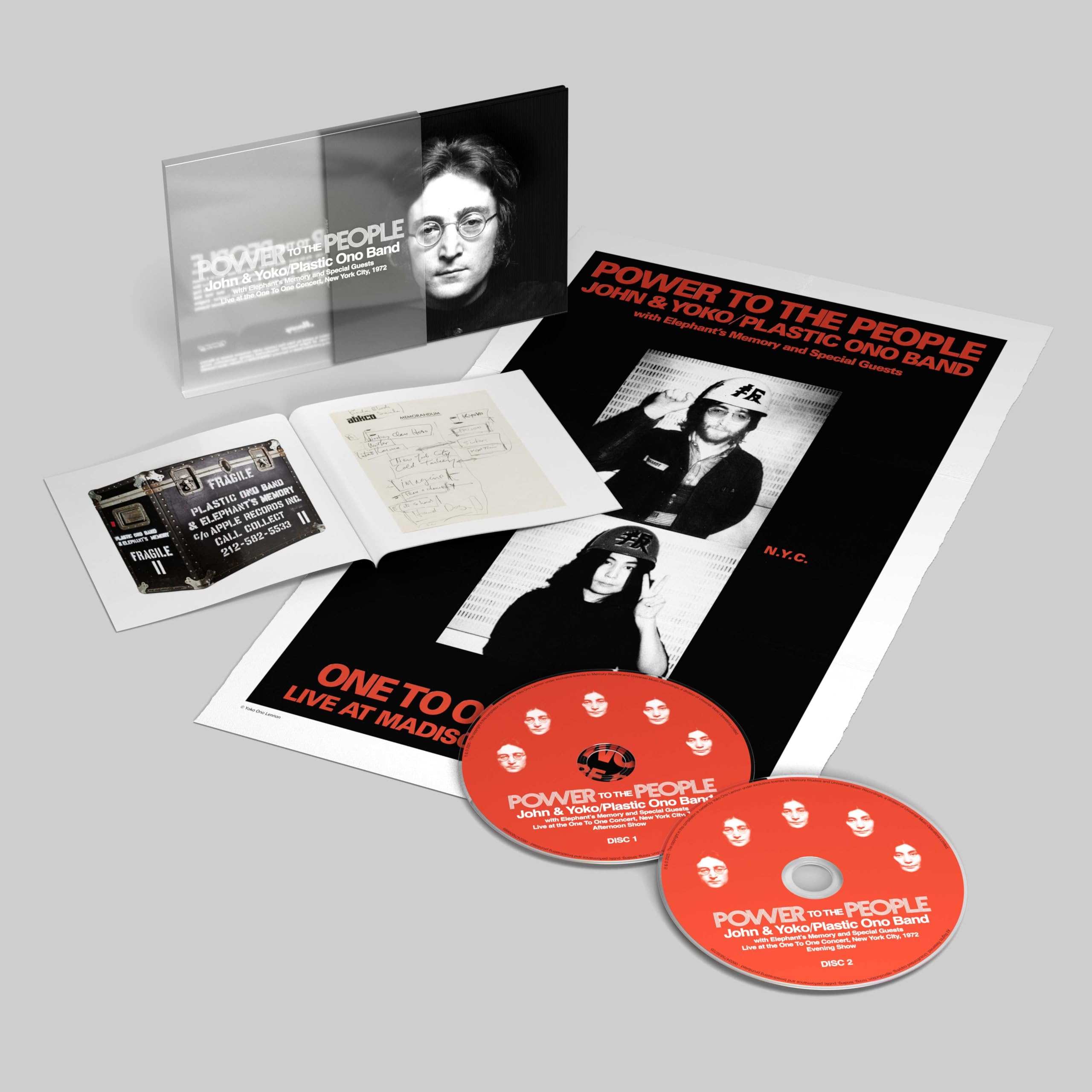 John Lennon & Yoko Ono - Power To The People: Live at Madison Square Garden 1972 (2CD Deluxe Edition) 1