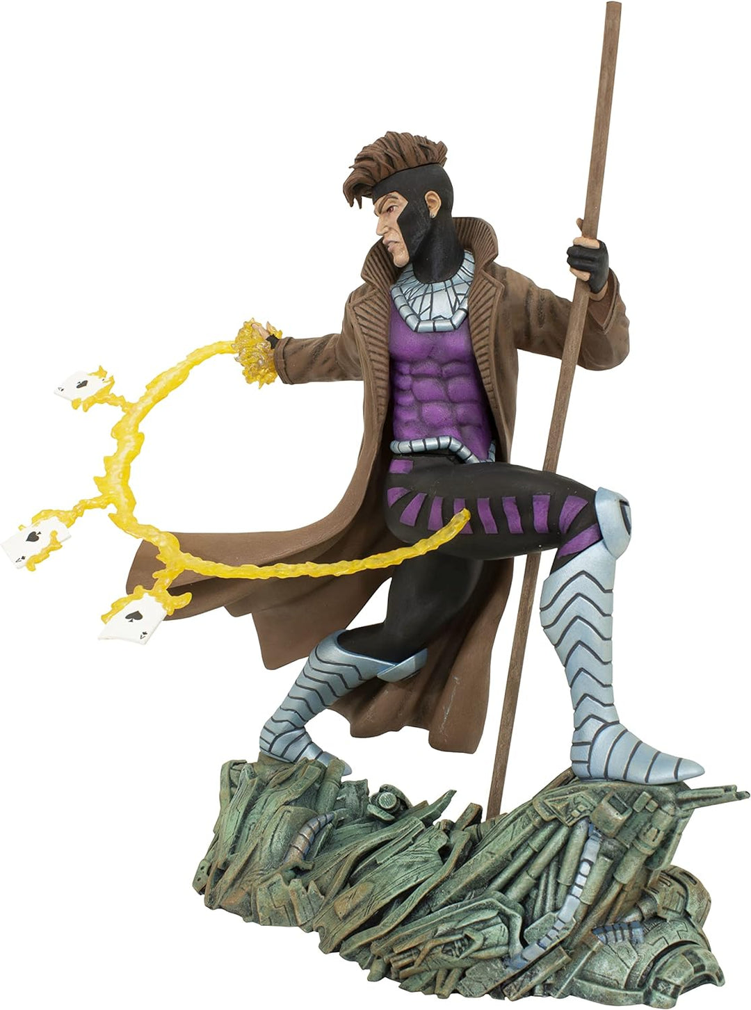 Diamond Select Toys Marvel Gambit PVC Statue Collectible Figure (85057)