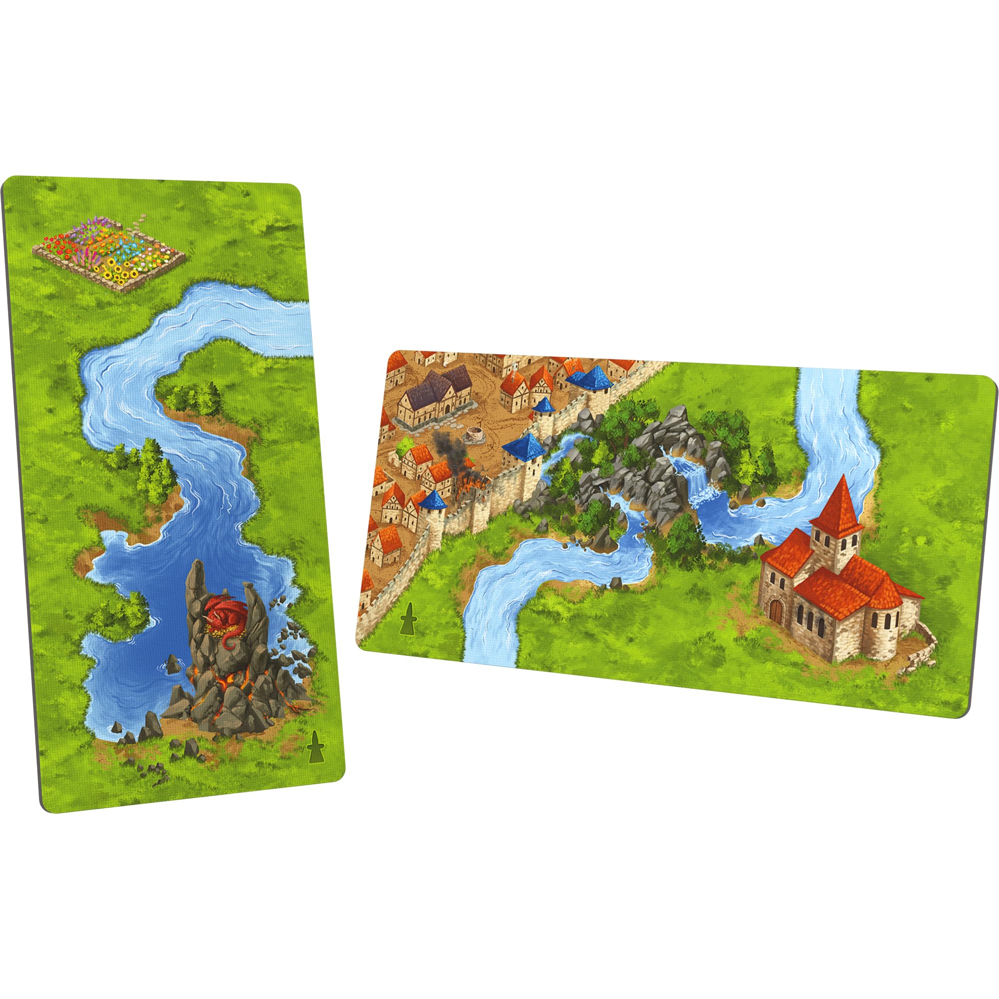 Hans im Glück Carcassonne: Dragon & Fairy Expansion 3 Refresh Board Game 3