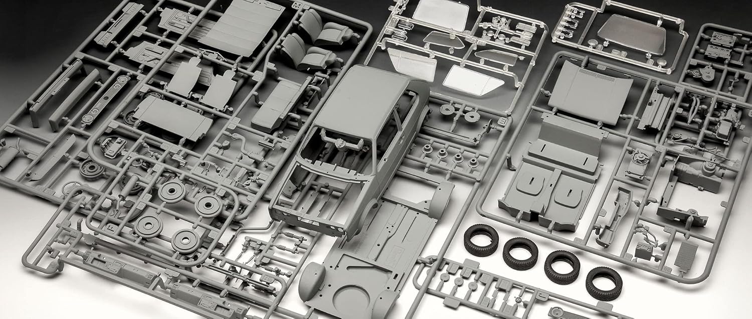 Revell 35 Years VW Golf Mk1 GTI Pirelli Plastic Model Kit - 1:24 Scale Building Toy for Ages 8+ 7