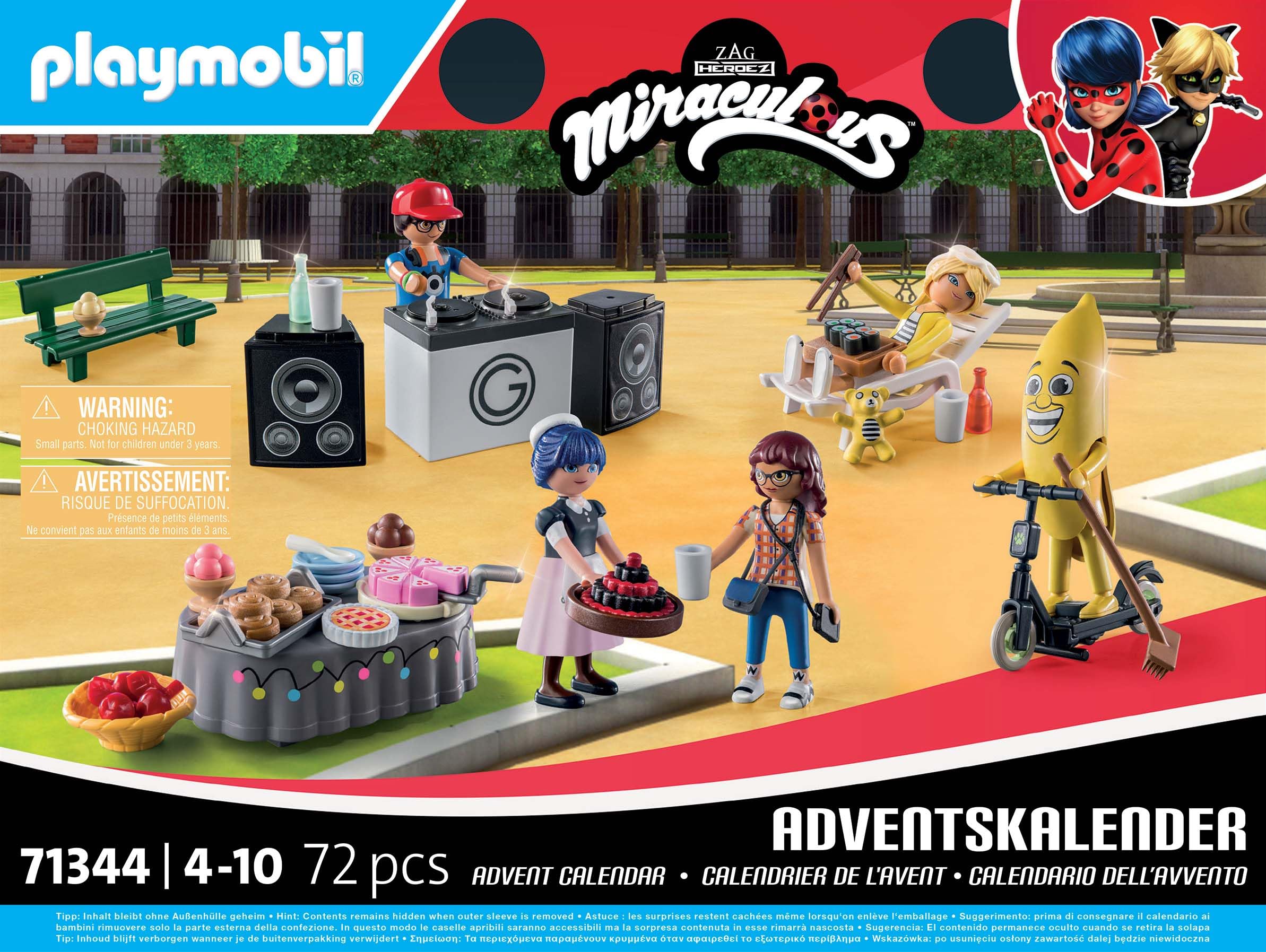Playmobil 71344 Advent Calendar: Miraculous - Picnic in Paris - 72-Piece Playset for Ages 4+ 10